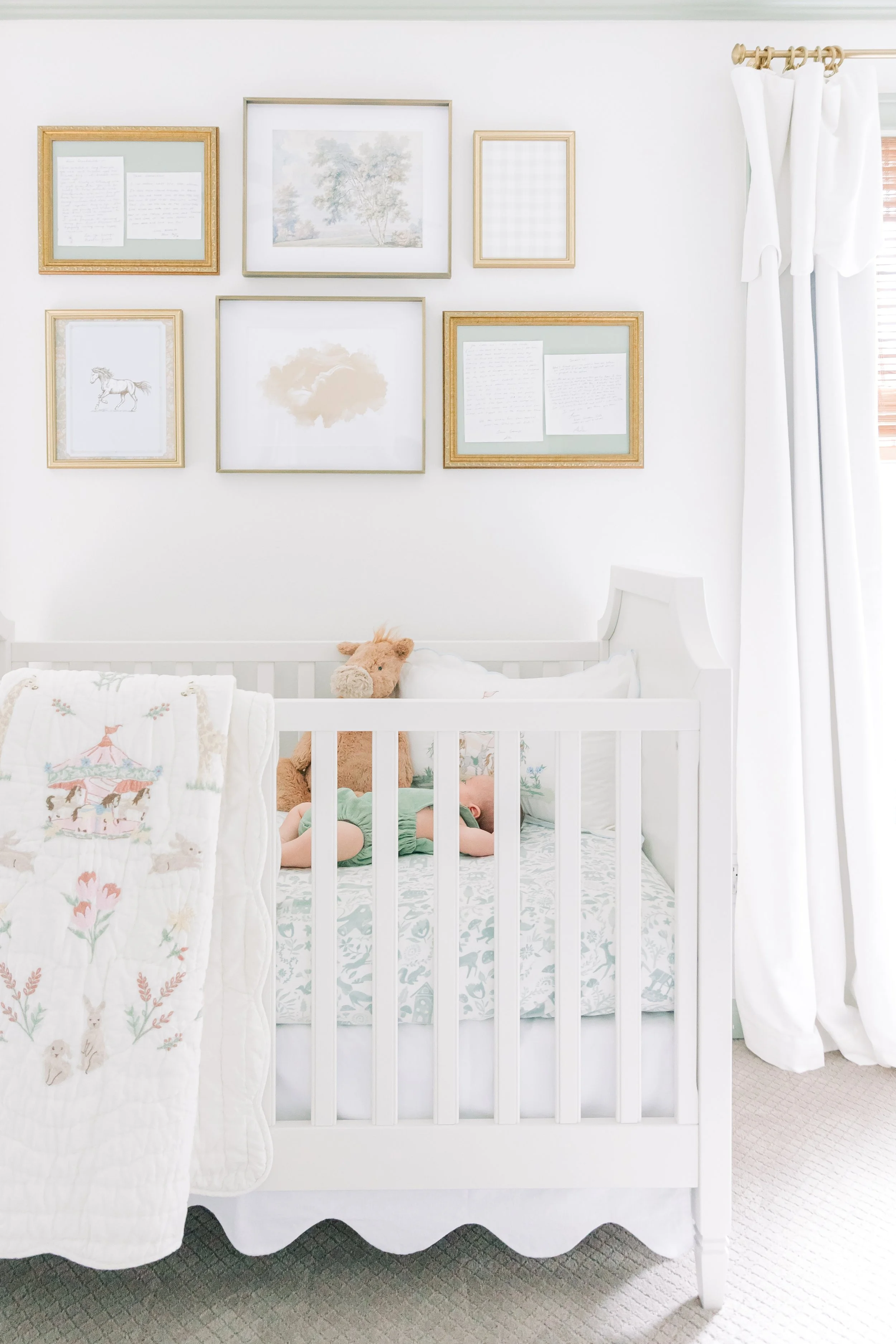 Our Light Sage Green & Neutral Nursery Design — Amanda Warren