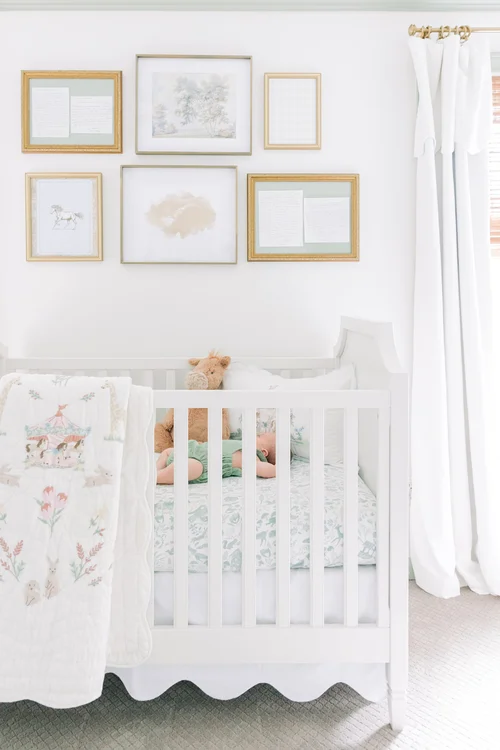 Our Light Sage Green & Neutral Nursery Design — Amanda Warren
