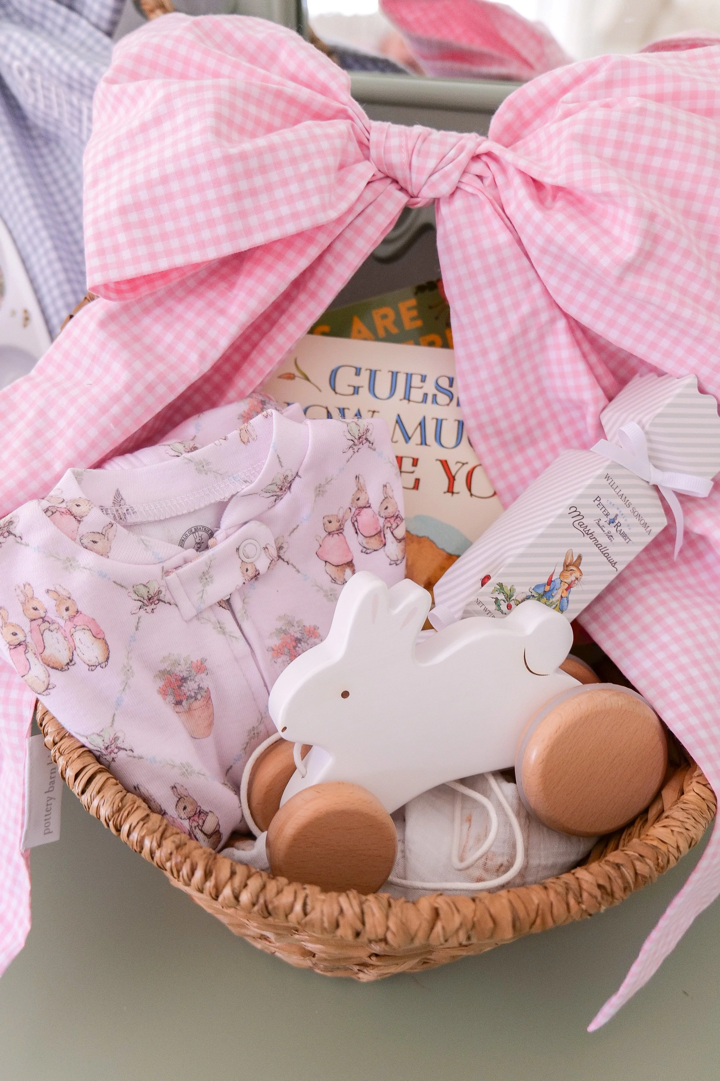 Spring pajamas and wearable gifts included as practical Easter basket ideas for children.