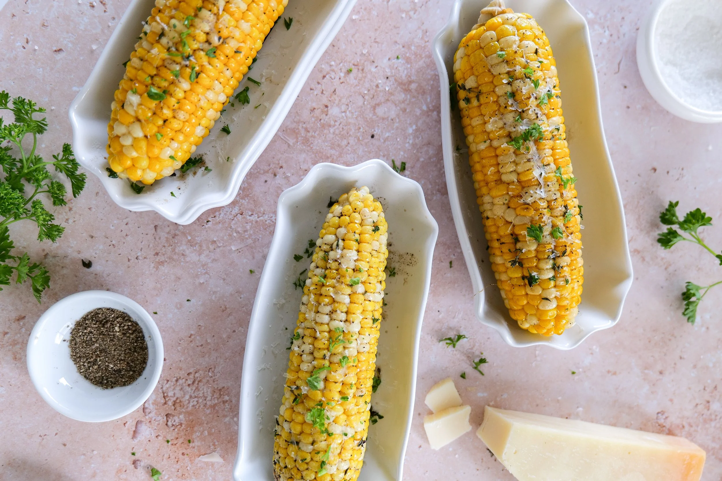 Easy corn on the cob recipe with melted brown butter