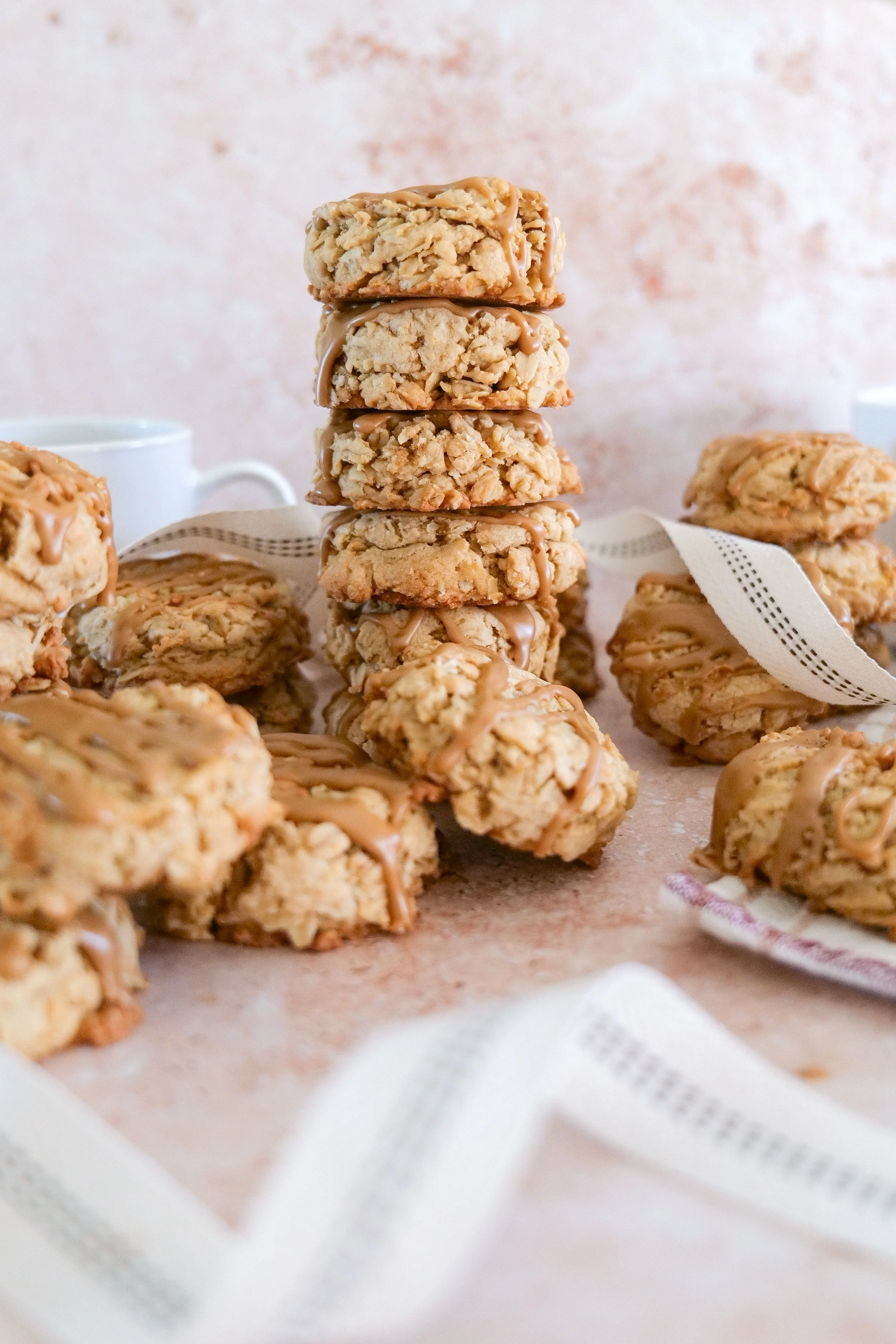 Chewy oatmeal cookies made with old-fashioned oats, dark brown sugar and browned butter.