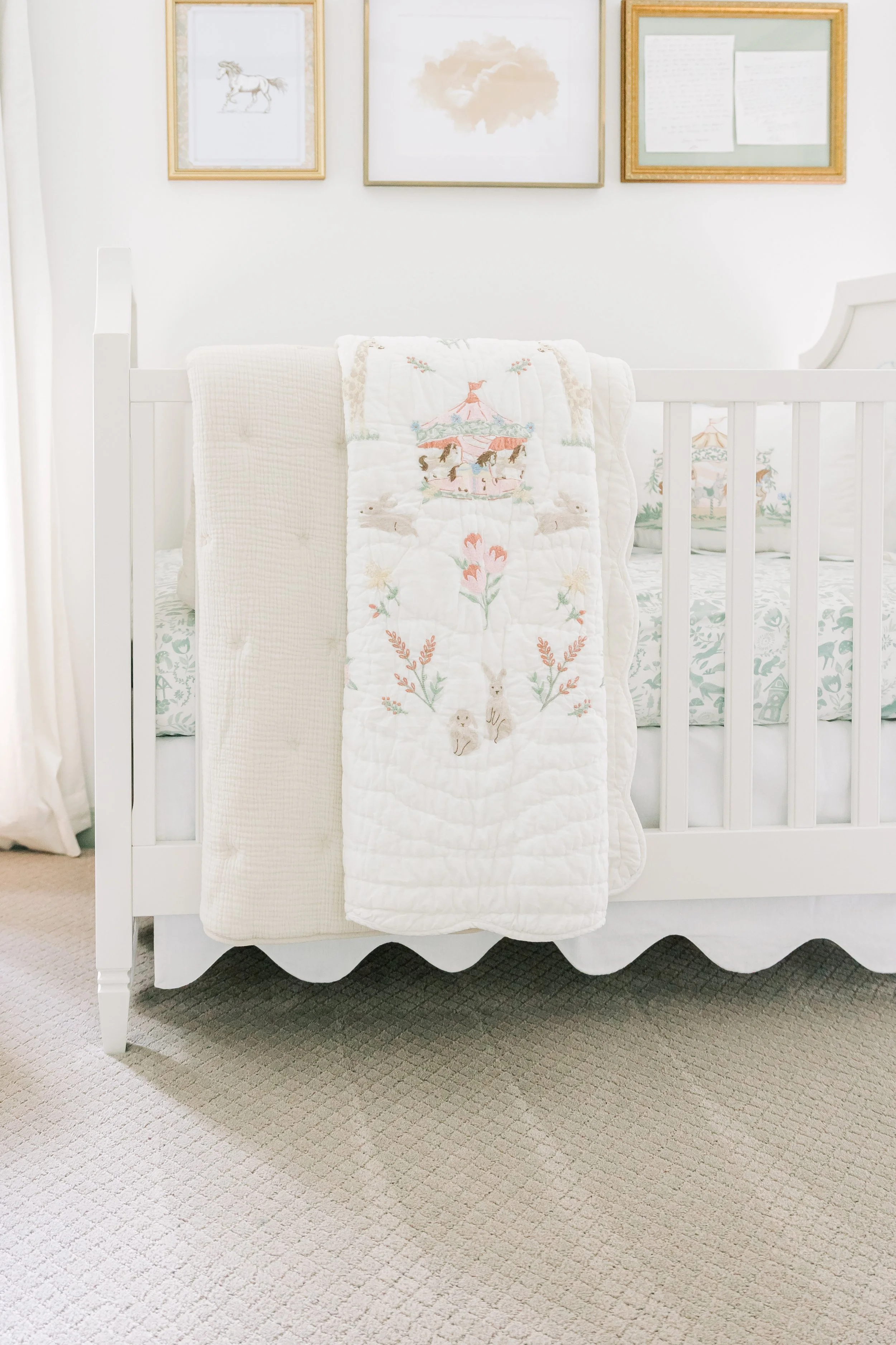 Our Light Sage Green & Neutral Nursery Design — Amanda Warren