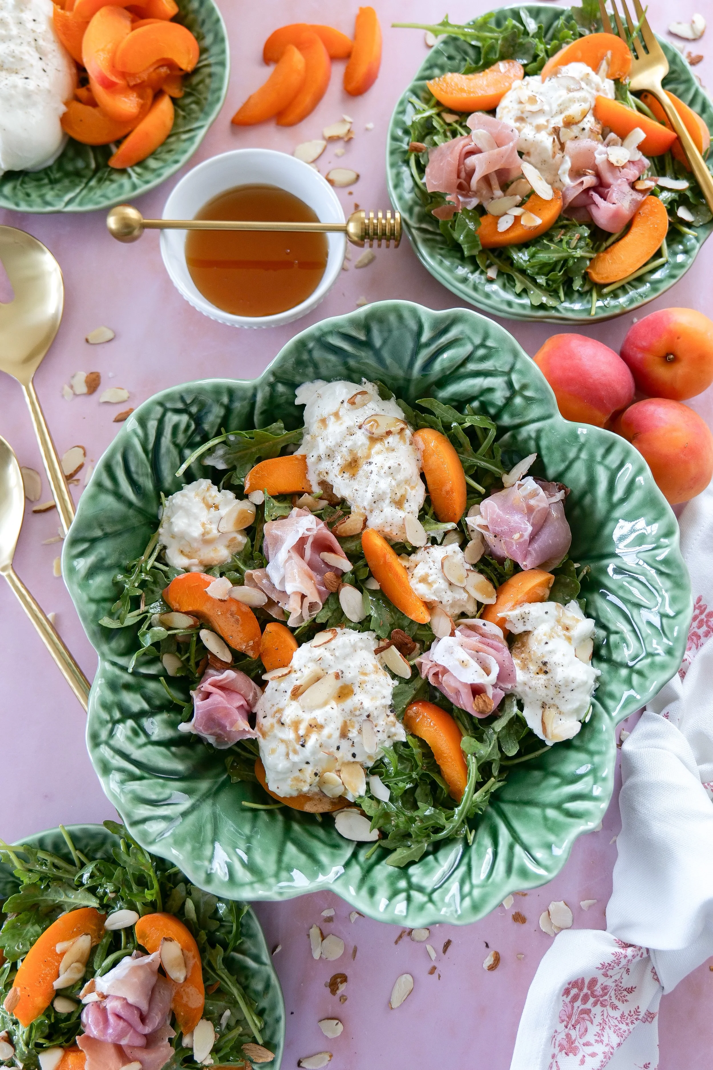 Easy burrata salad recipe perfect for brunch or summer dinners.
