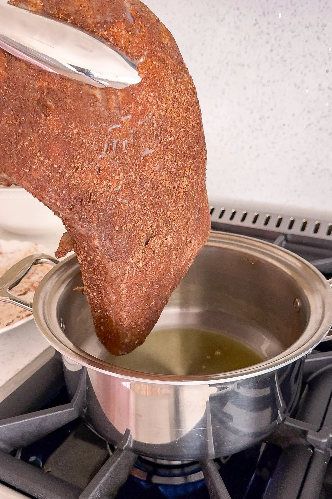 Homemade BBQ beef brisket seasoned with a smoky dry rub and slow cooked until tender.