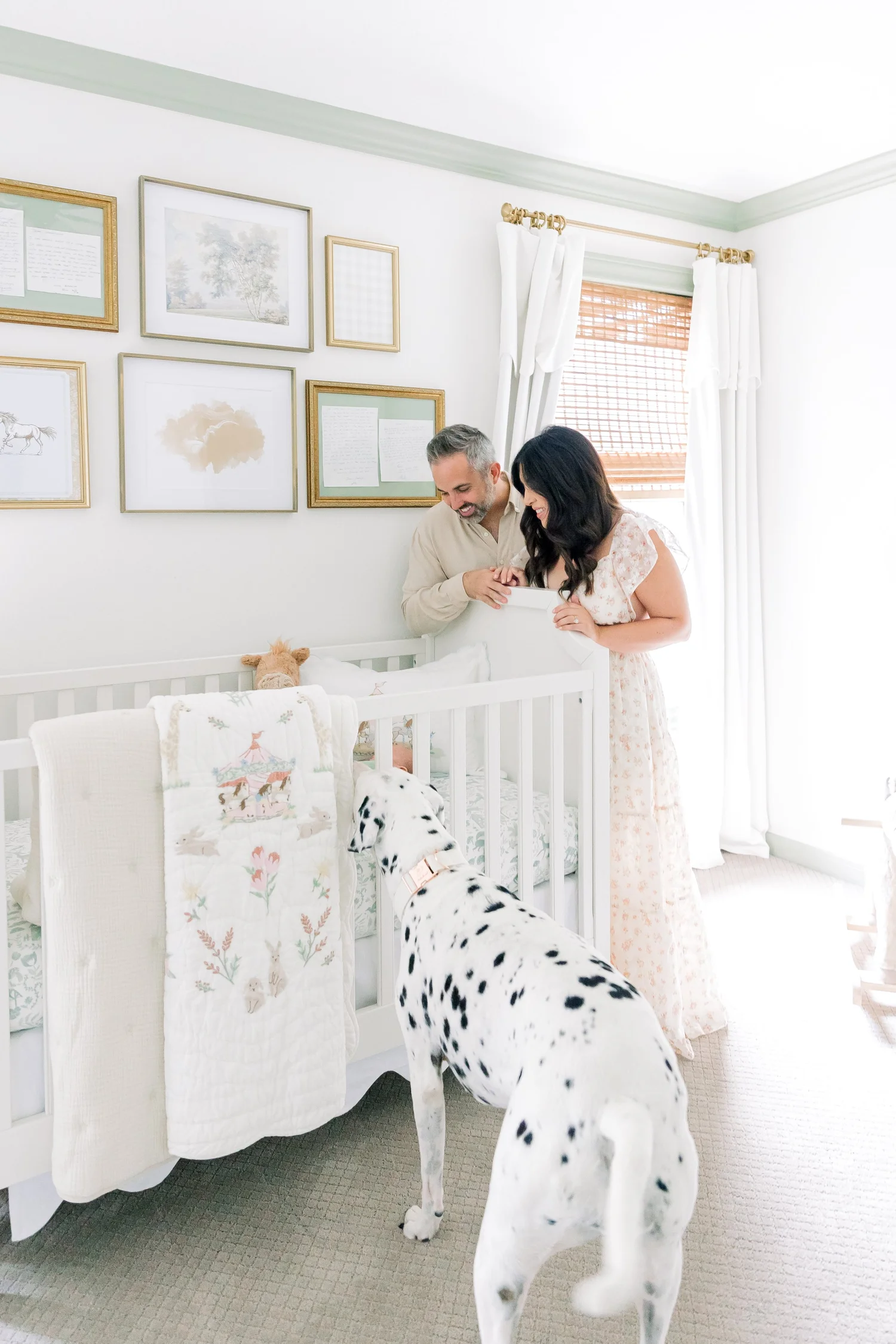 Our Light Sage Green & Neutral Nursery Design — Amanda Warren