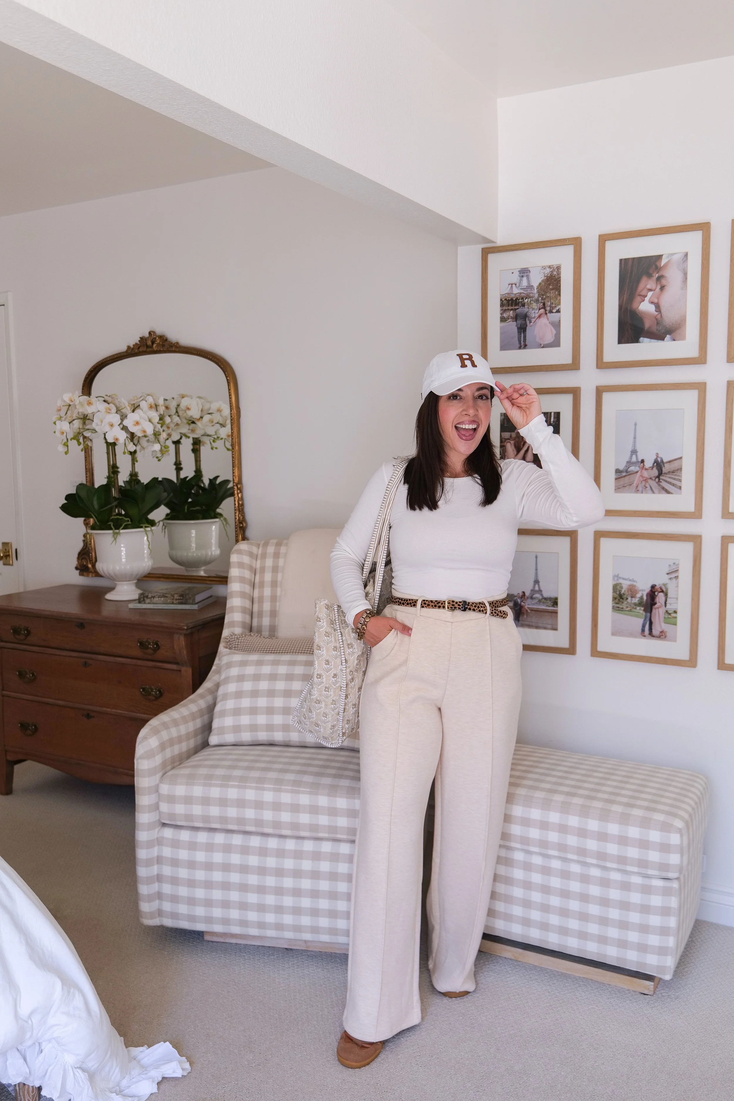 Fall capsule wardrobe outfit with versatile separates