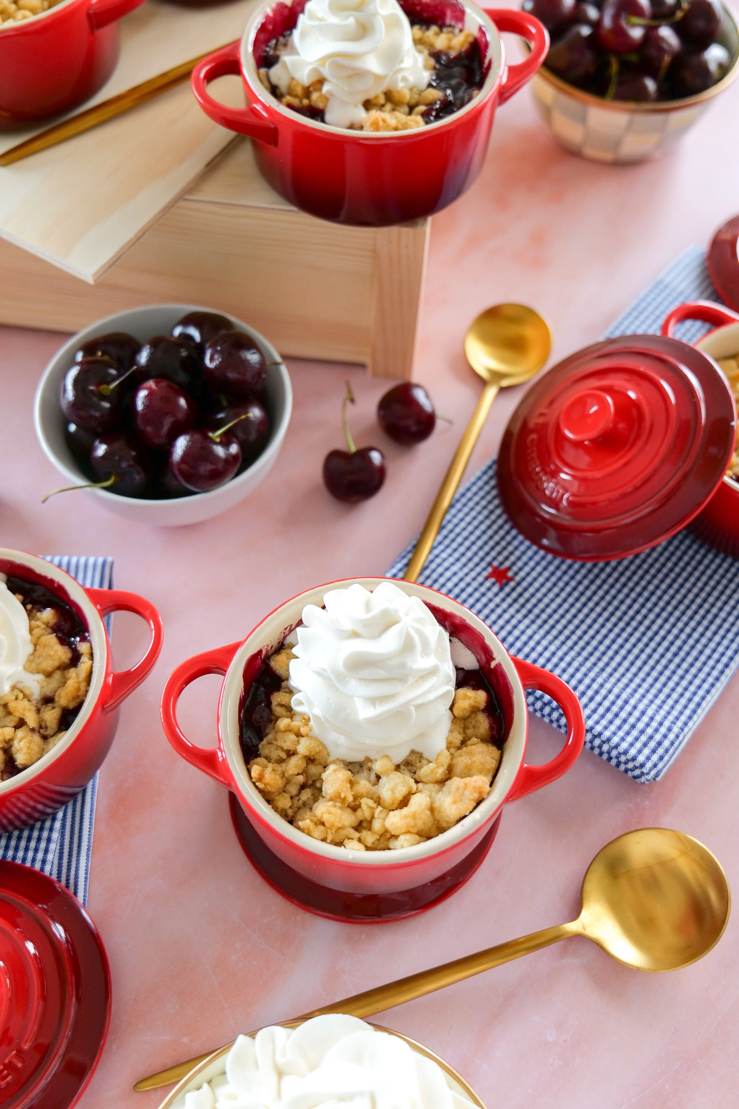 Cozy cherry cobbler recipe perfect for summer evenings