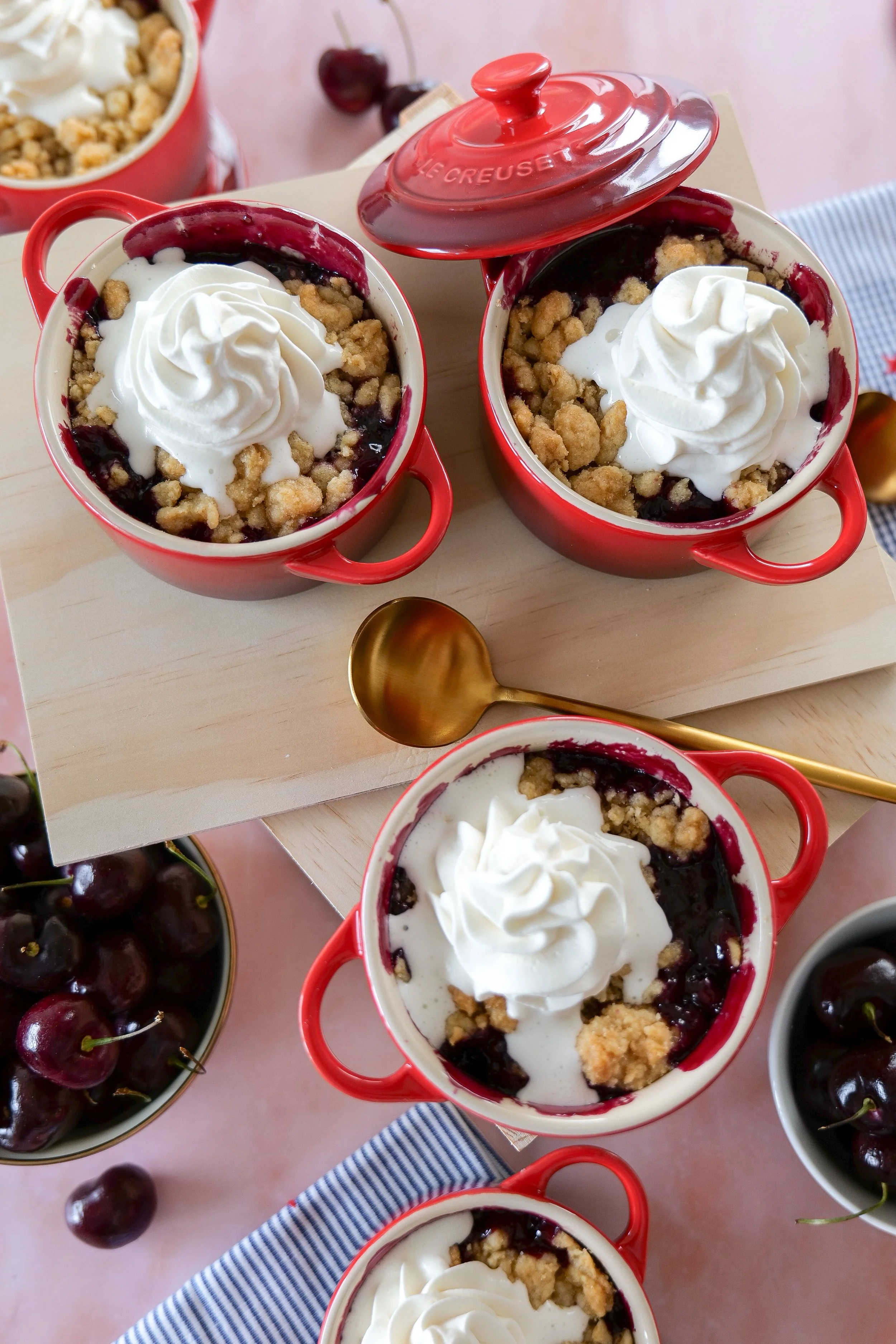 Fourth of July cherry dessert for summer gatherings