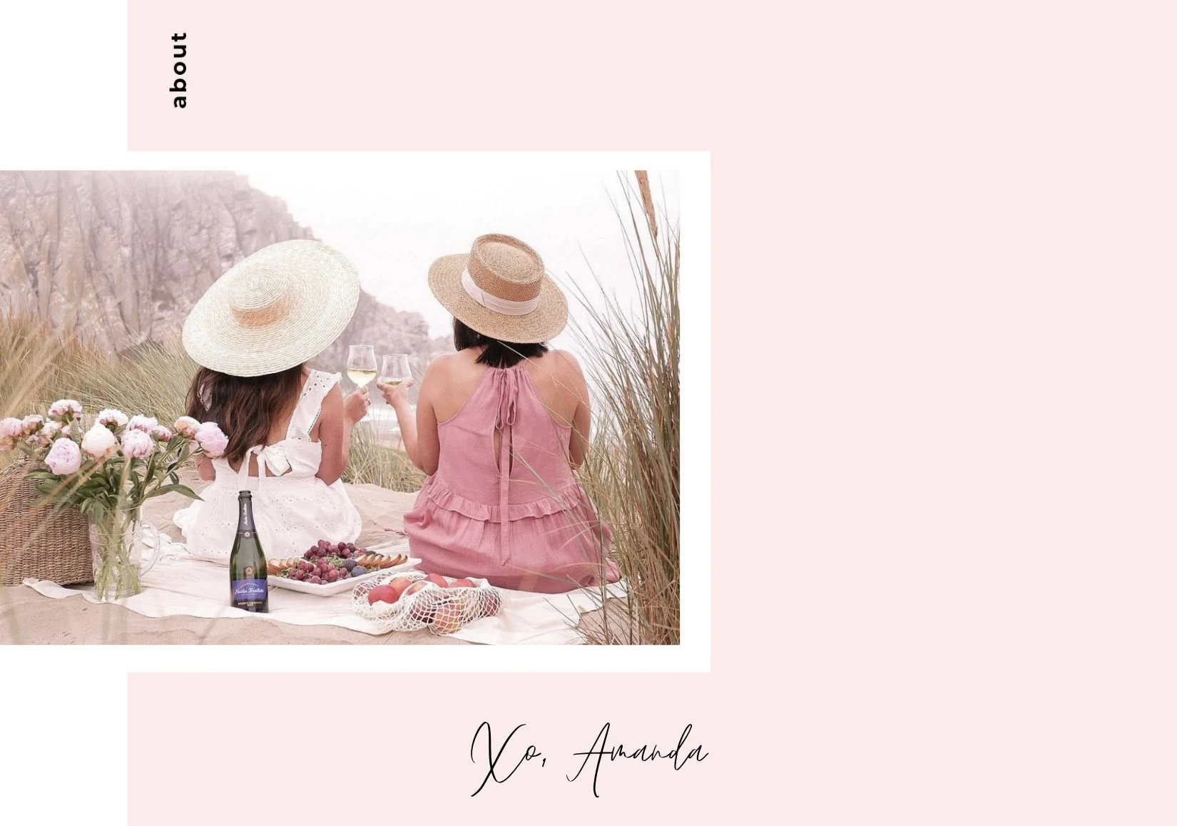 Amanda Warren, lifestyle blogger sharing recipes, home inspiration, and seasonal entertaining ideas