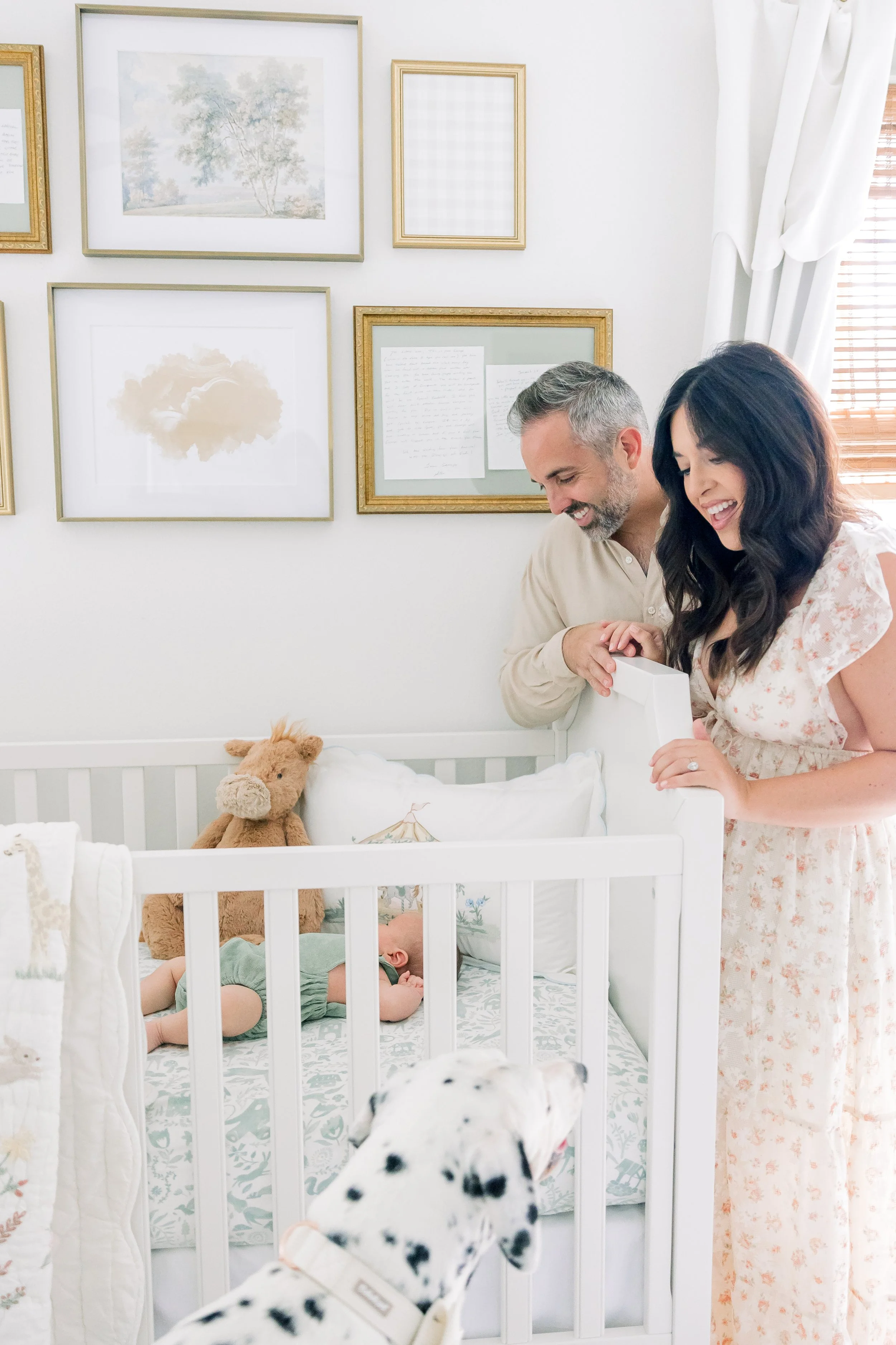 Our Light Sage Green & Neutral Nursery Design — Amanda Warren