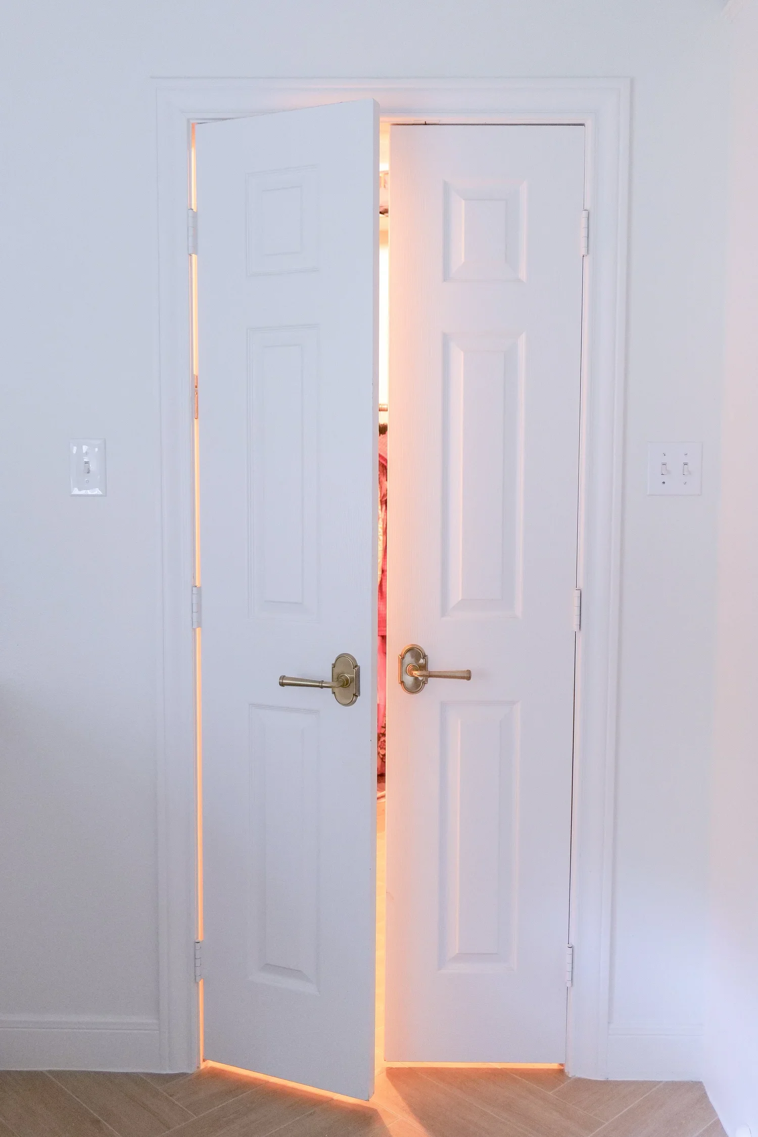 High-end interior door hardware that gives a custom home look without a full remodel.