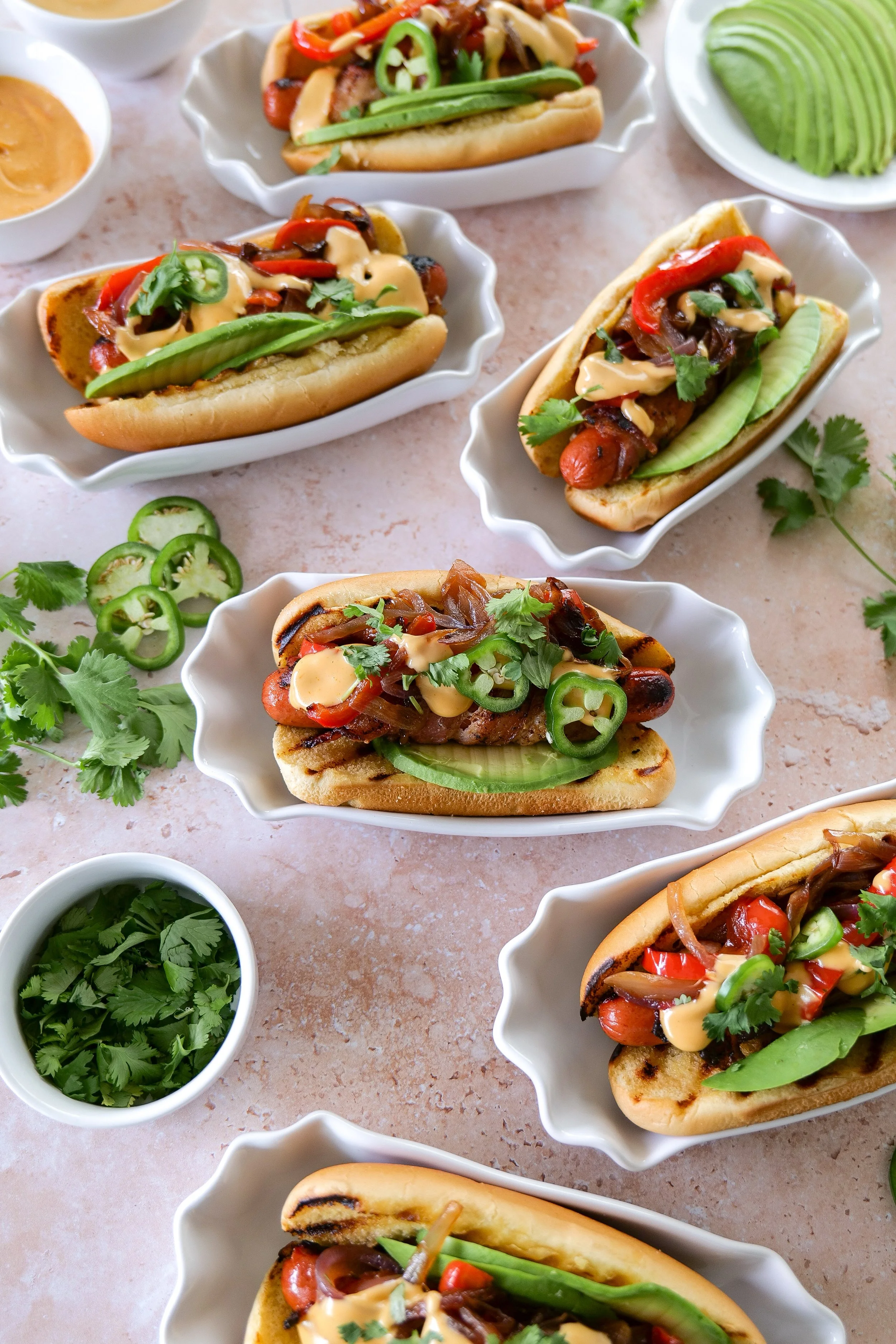 Americana Summer recipe featuring California bacon-wrapped hot dogs