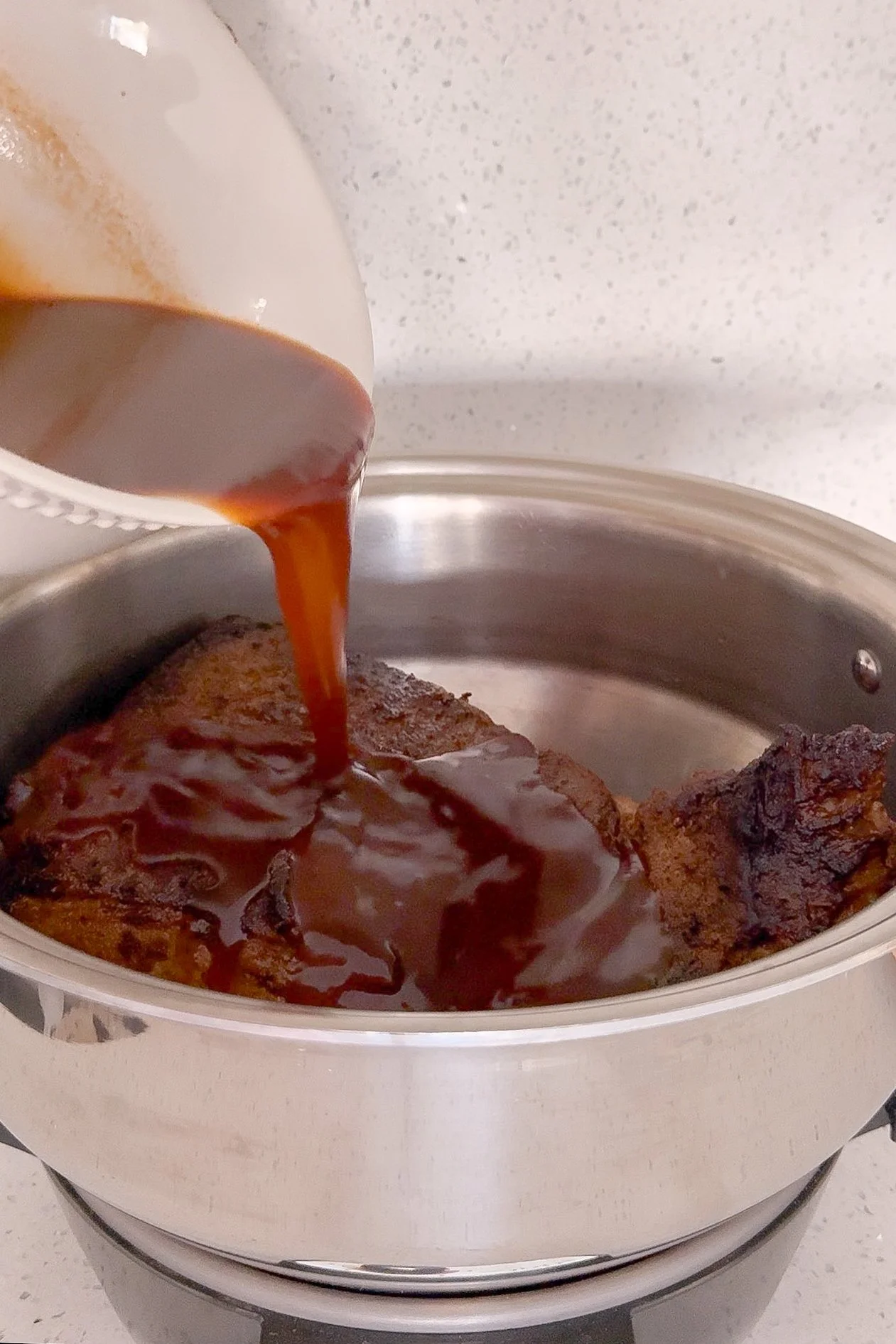 Fall-apart slow cooker brisket with a smoky BBQ dry rub.