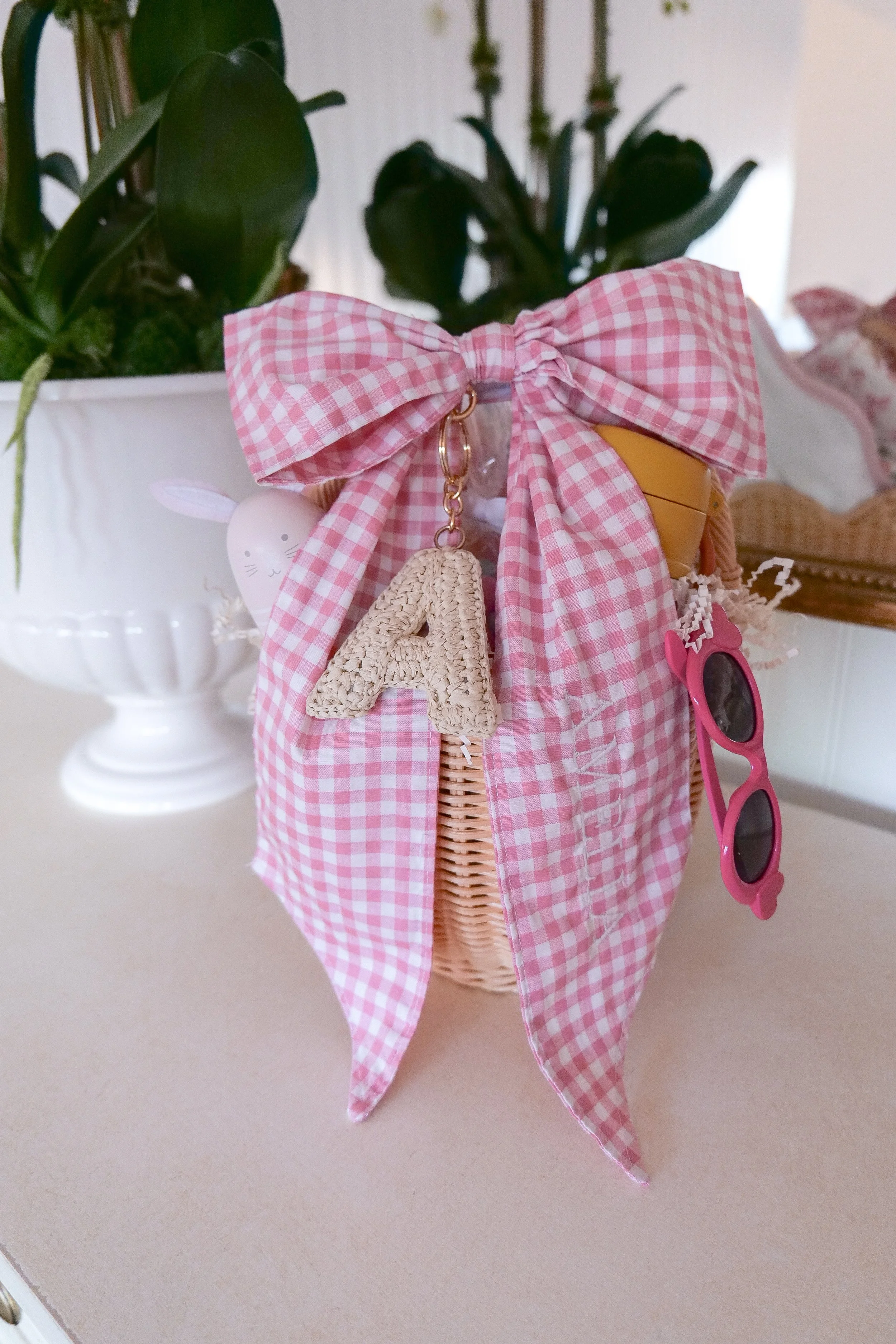 Fun Easter basket toys and small gifts selected for a child's Easter celebration.