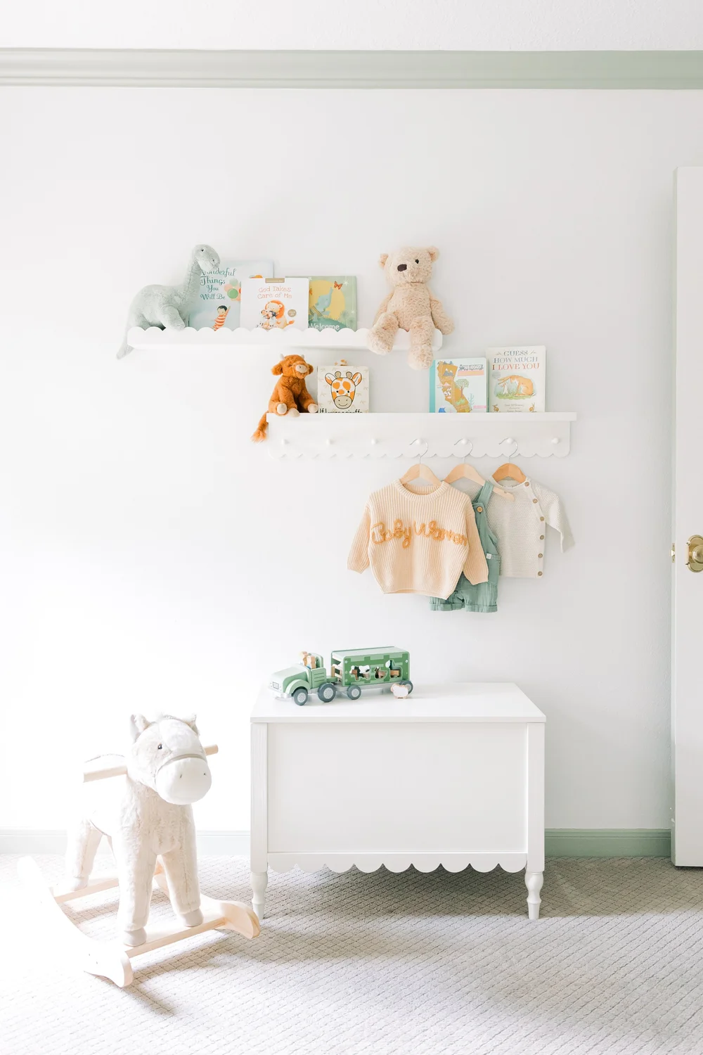 Our Light Sage Green & Neutral Nursery Design — Amanda Warren
