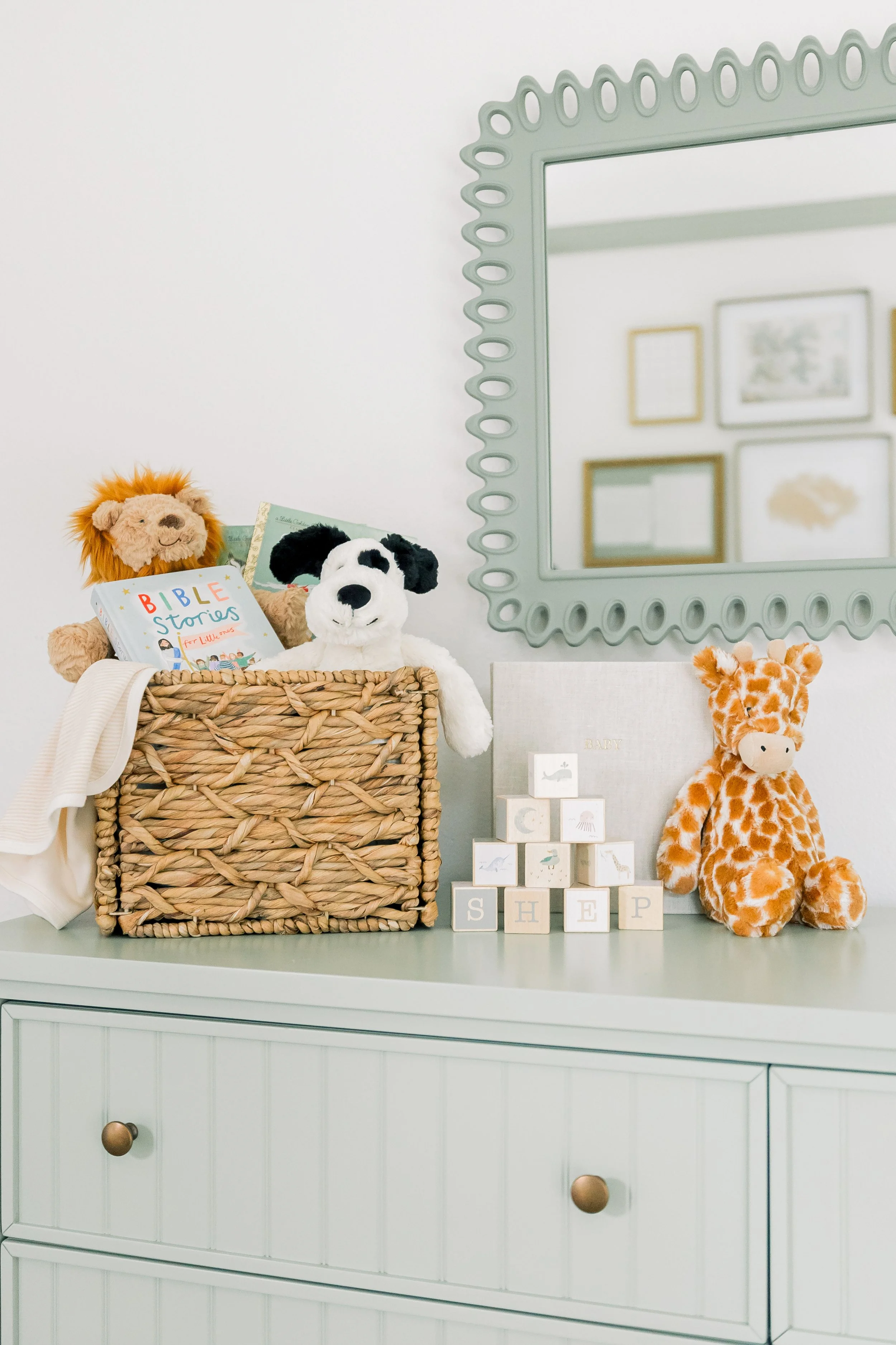 Our Light Sage Green & Neutral Nursery Design — Amanda Warren