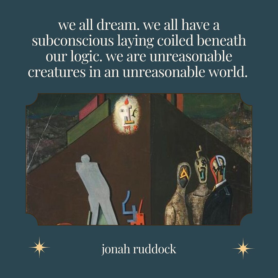 the tiny journal&rsquo;s latest blog post features fall 2021 intern jonah ruddock&rsquo;s discussion on surrealism in poetry. read the rest of their article on the thetinyjournal.org/blog !

#blog #onlineblog #litmag #literarymagazine #surrealism #su