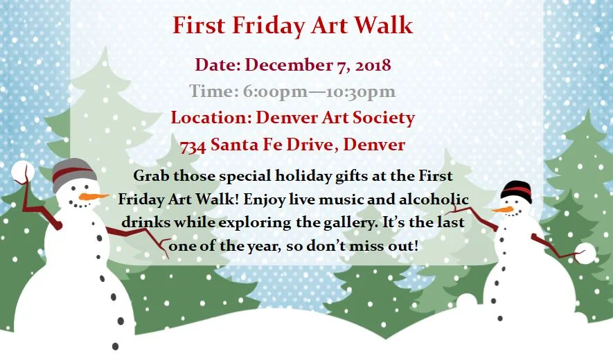 December First Friday Art Walk