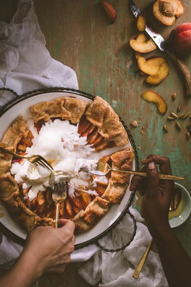 Peach | Food Styling: Kathy Jollimore Photography: Kelly Neil