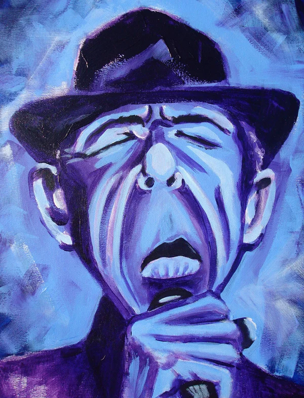 Leonard Cohen - 16 x 20"