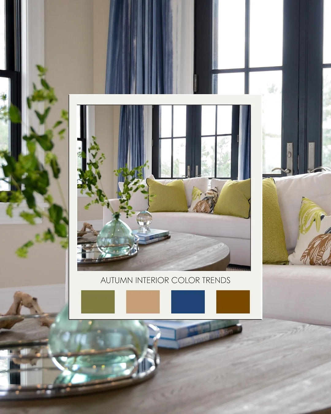 🍂 This season is all about rich, cozy tones that ground a space while still feeling fresh. Think deep terracottas, warm caramels, muted olives, and soft neutrals layered together for that perfect autumn balance. Fall color trends are bringing depth,