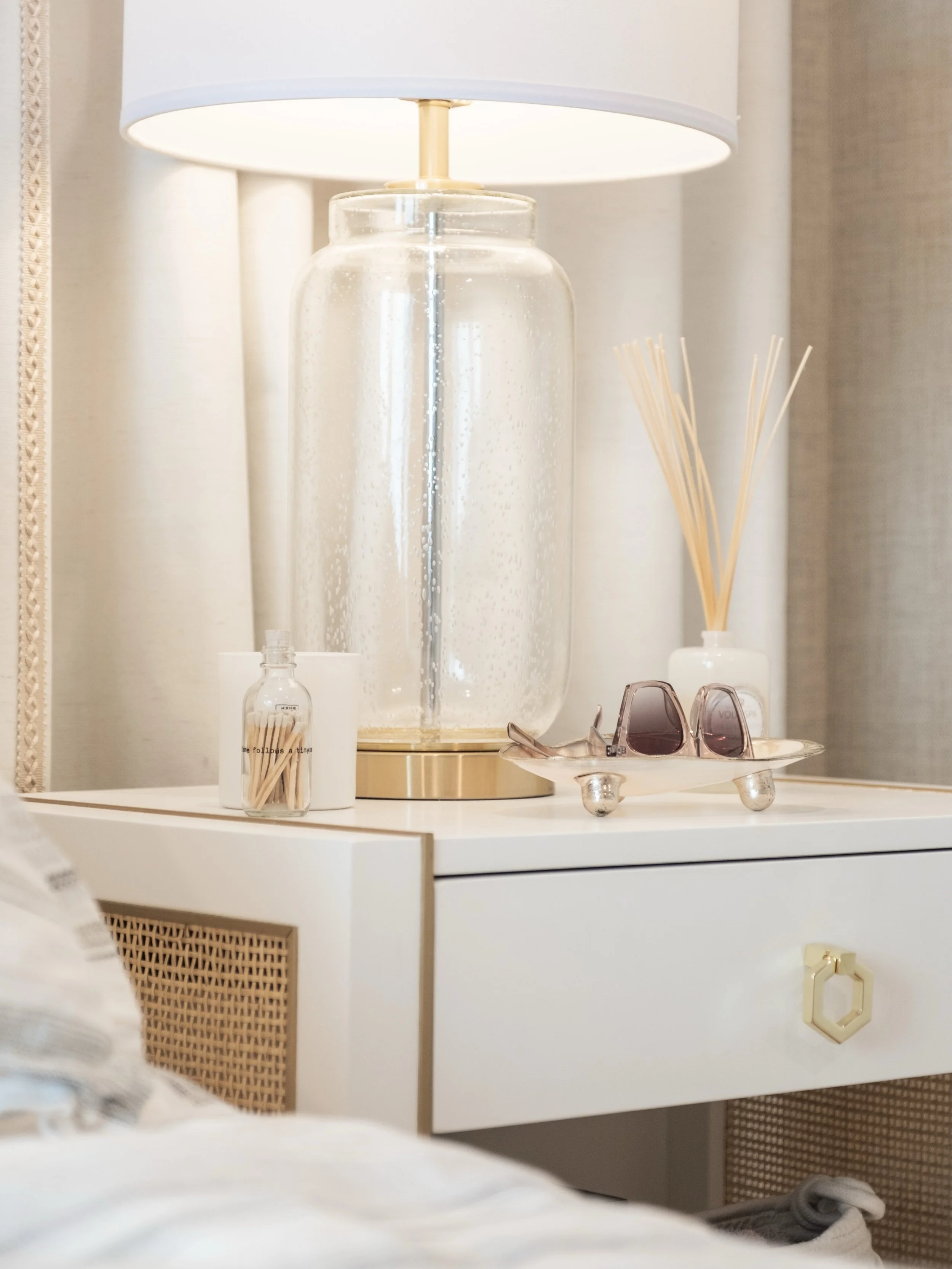 Soft, serene, and effortlessly refined 🤍 A neutral retreat layered with texture, light, and thoughtful details designed for calm mornings and cozy nights ✨