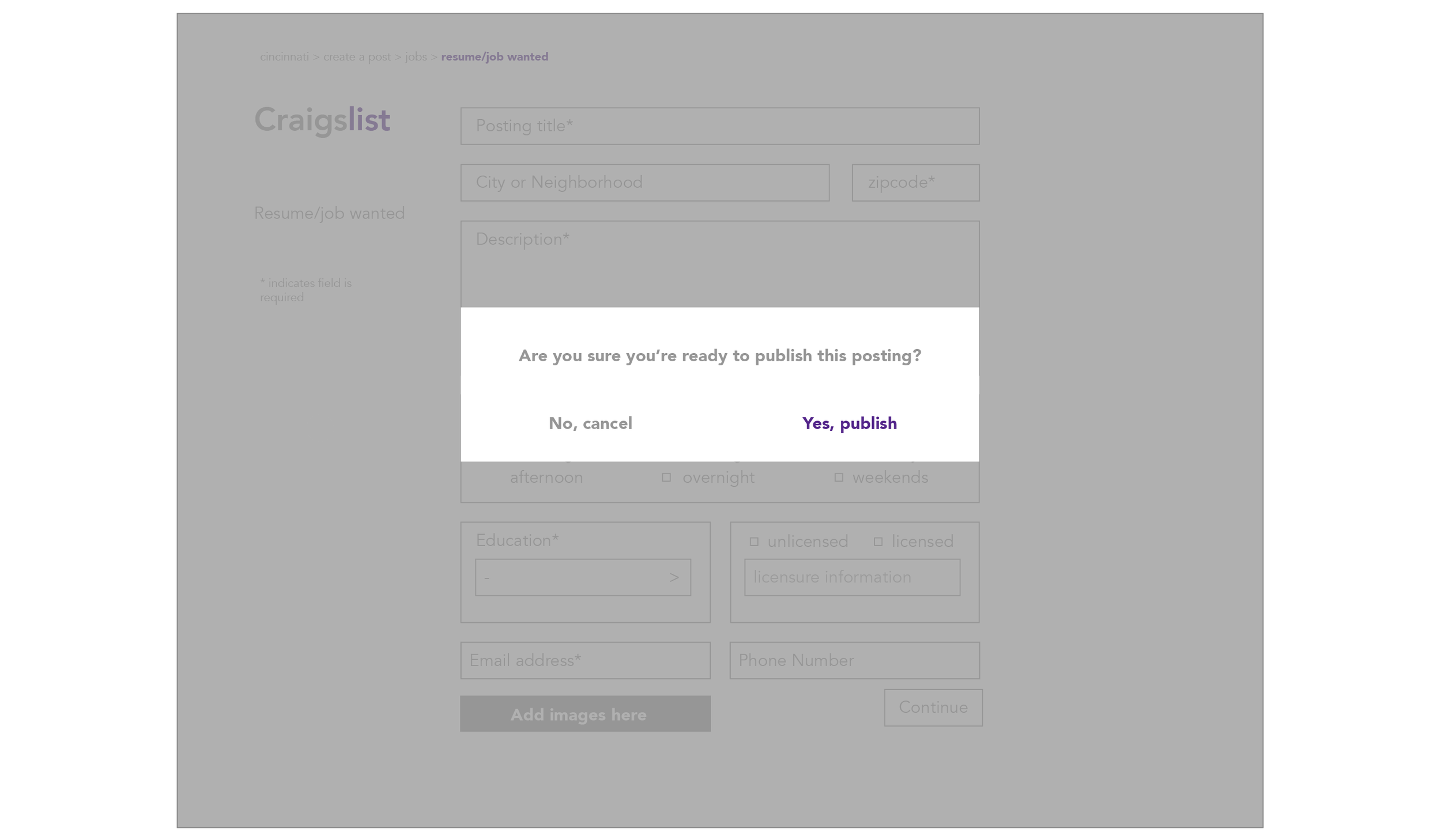 Craigslist Redesign Bridget Davis