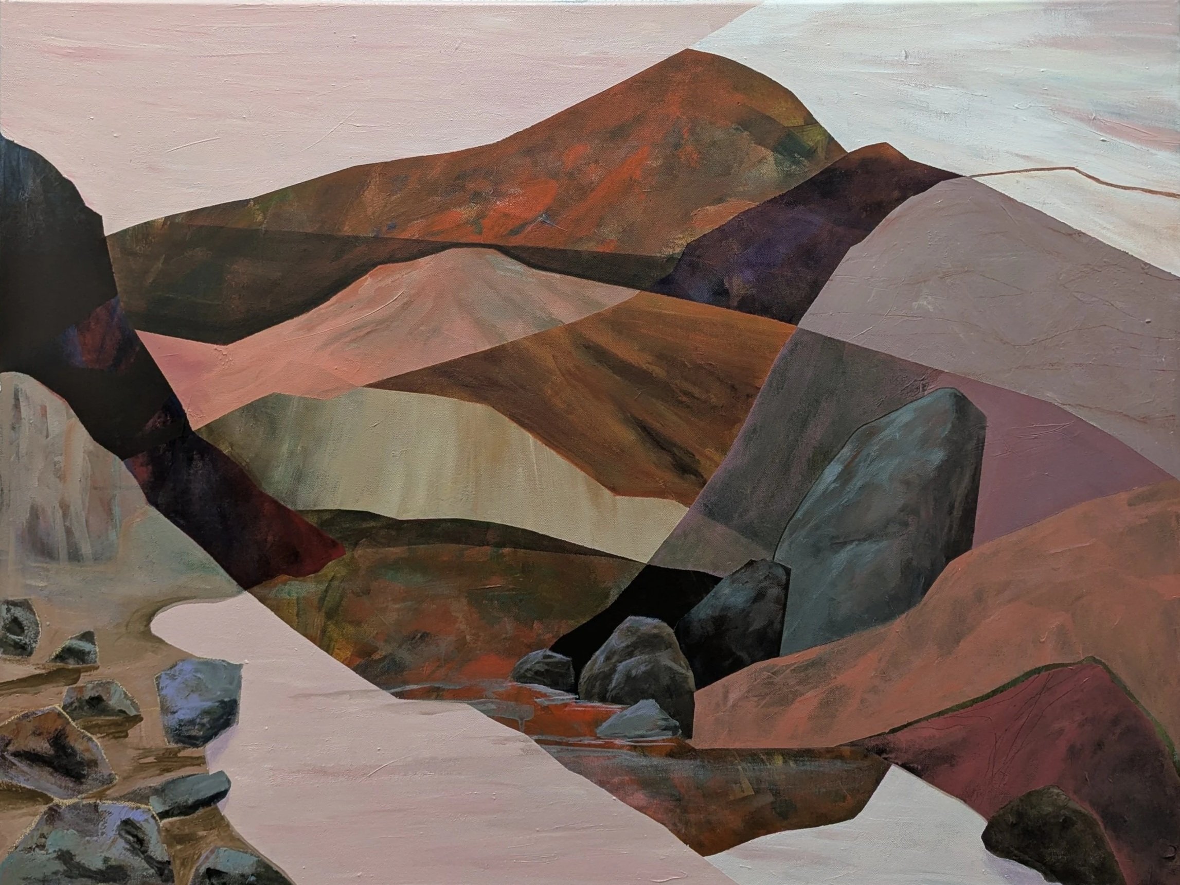 Coming Fall - 30" x 40" acrylic on canvas