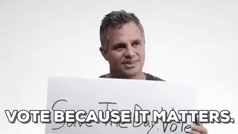 10 GIFs that will convince your friends to vote — The Smashed Avocado