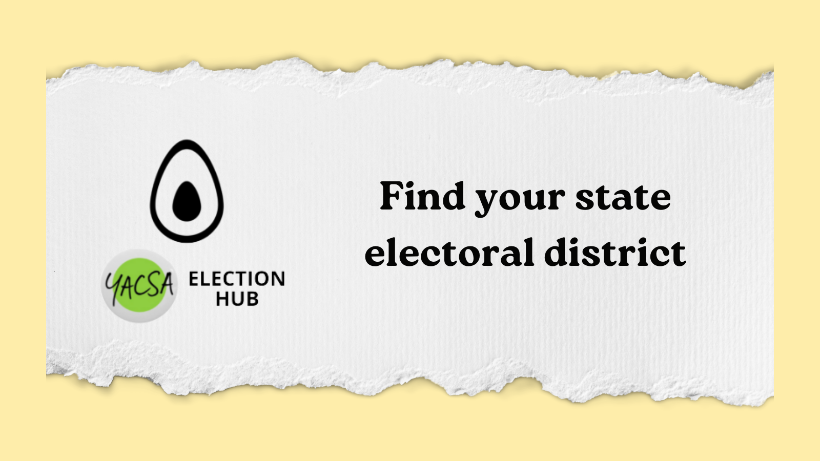 Find your state electoral district
