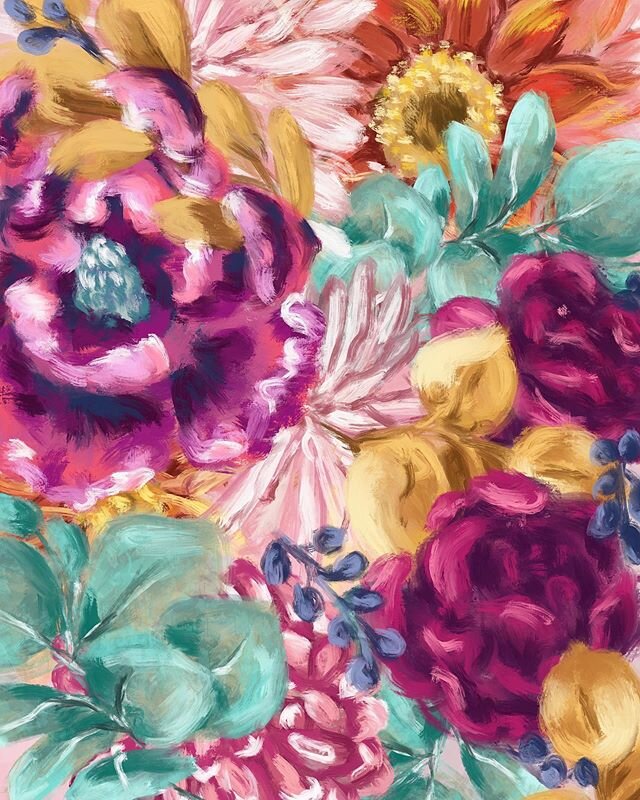 Here&rsquo;s some colorful flowers till we get the spring back. I can&rsquo;t wait for the flowers to start blooming and warmer weather (although I am very much a winter lover). Whose ready to be inspired by all the colors around them? 
#floral #flow