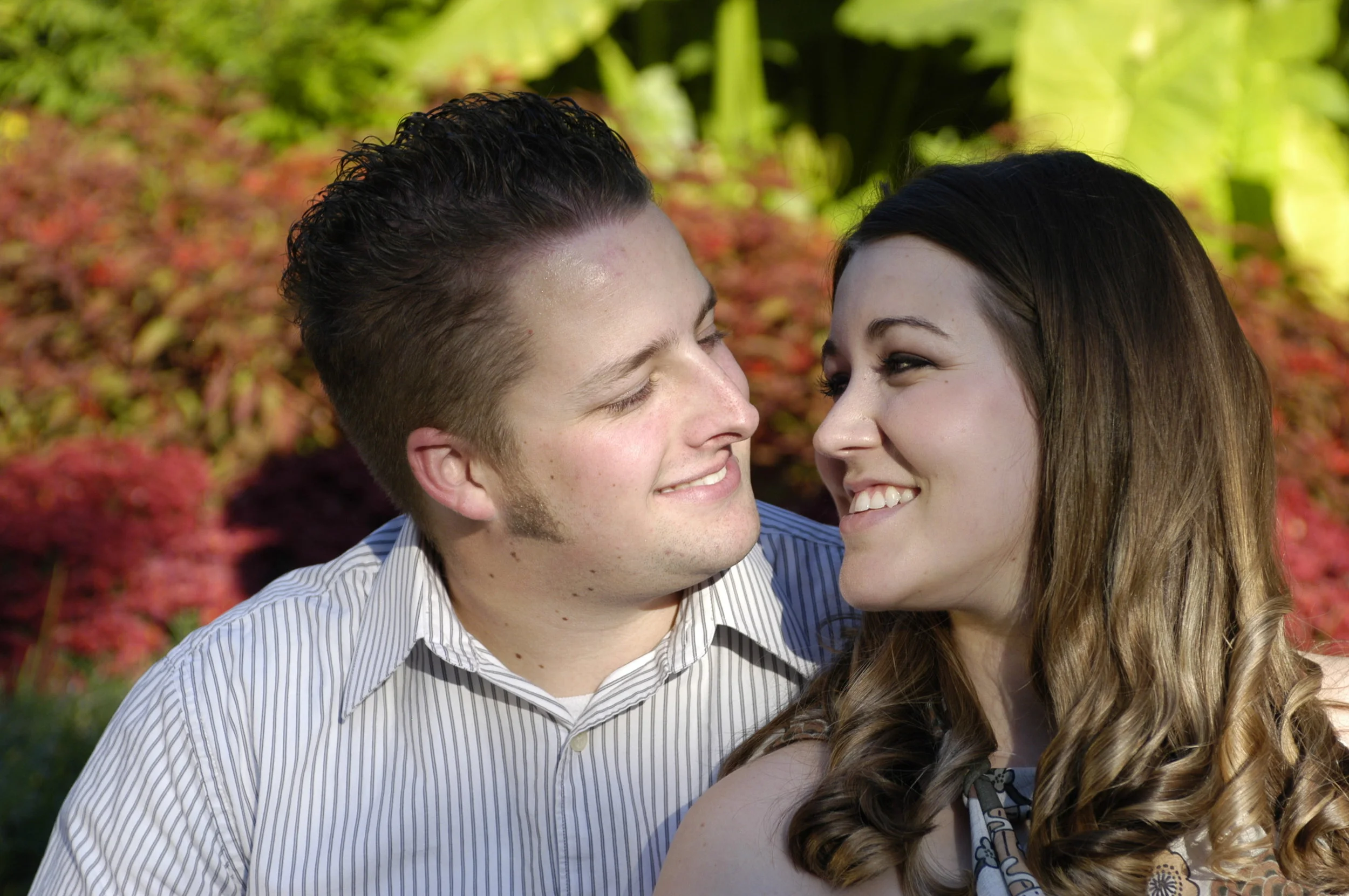 11.5.05 Second set of engagement photos at the Dallas Arboretum.
