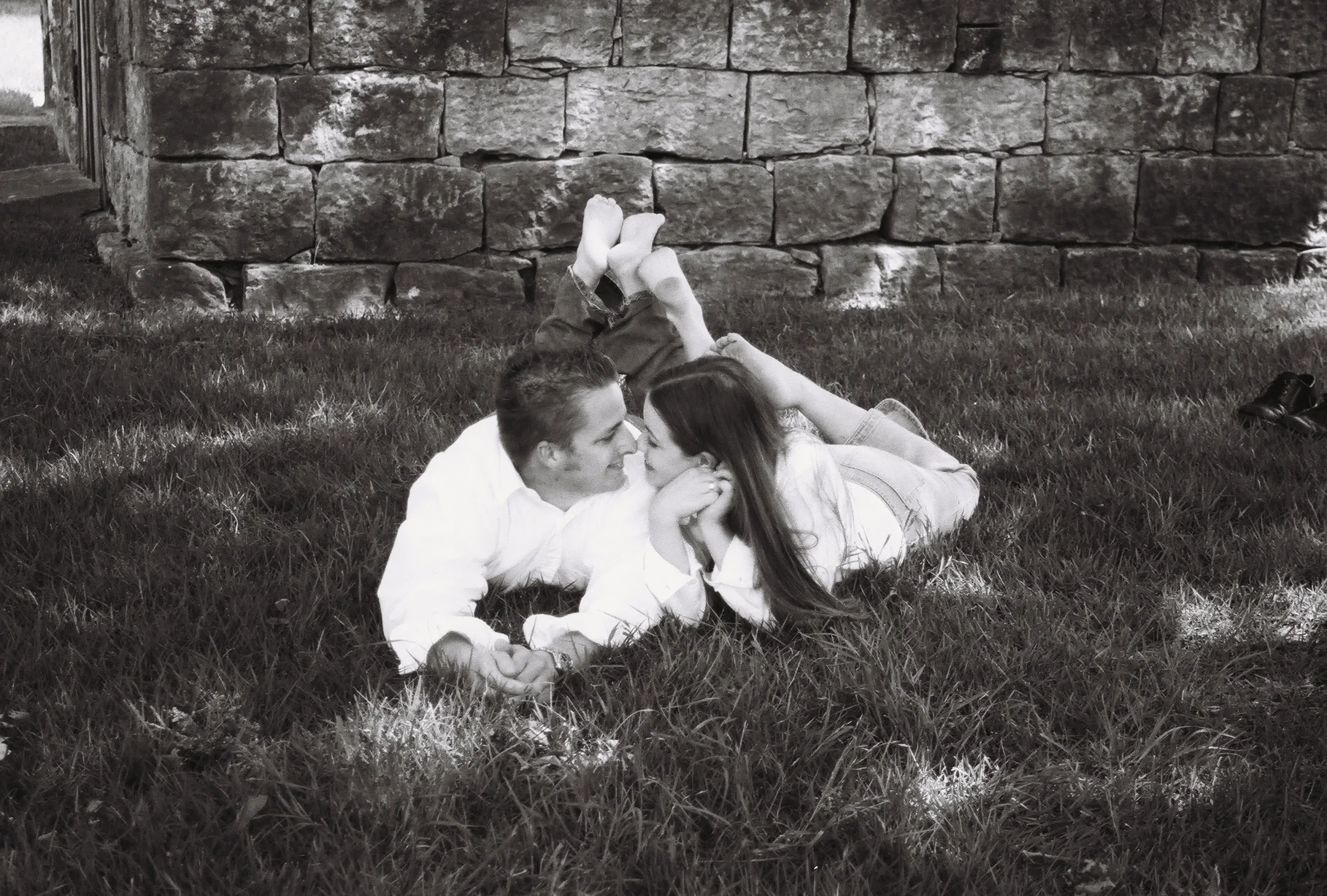 2.19.05 Our first set of engagement photos in New Braunfels, TX.