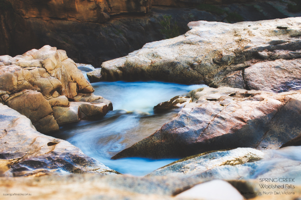 Spring Creek, Woolshed Falls. Beechworth
