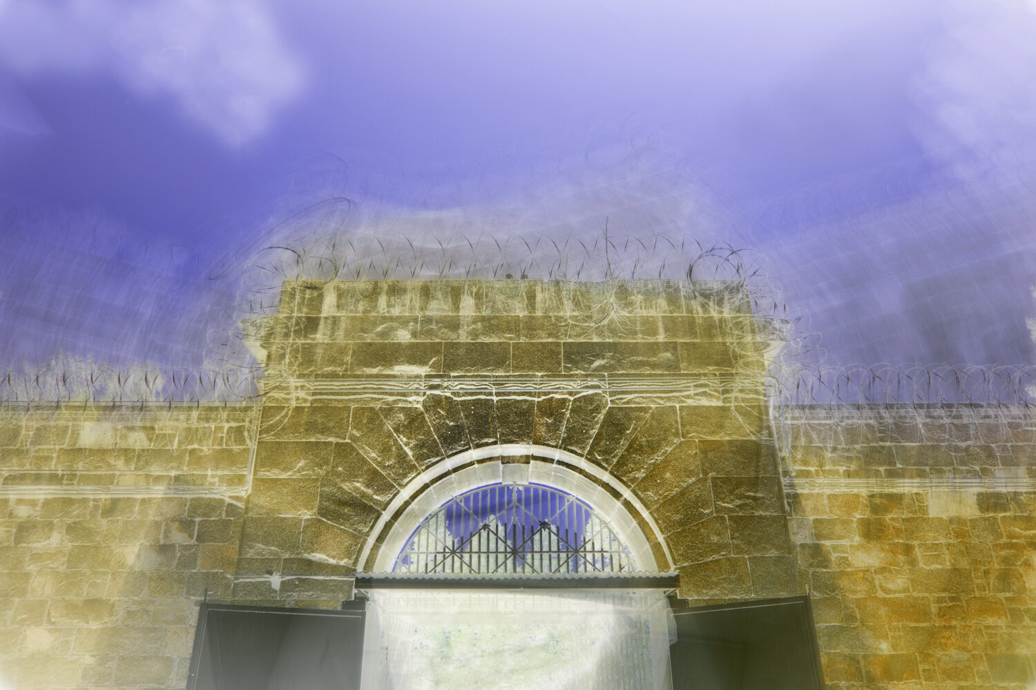 Beechworth Gaol door.