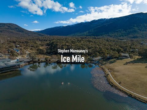 Ice Mile Swim - Stephen Mamouney Thredbo 2022