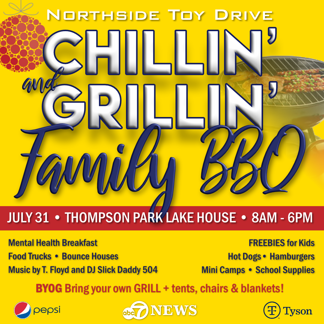 Press Release: NORTHSIDE TOY DRIVE HOSTS CHILLIN’ &amp; GRILLIN’ BBQ