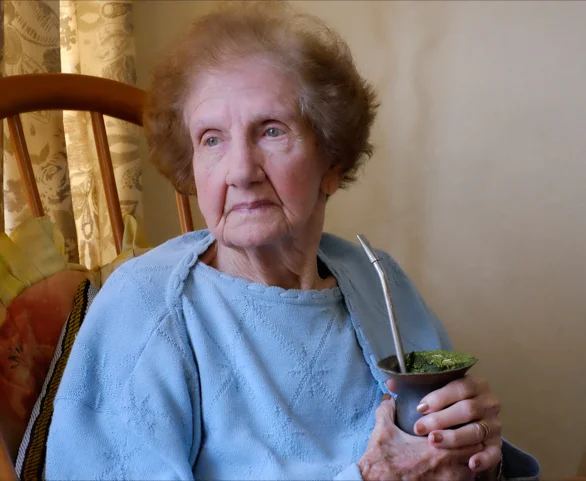 my mom at 92