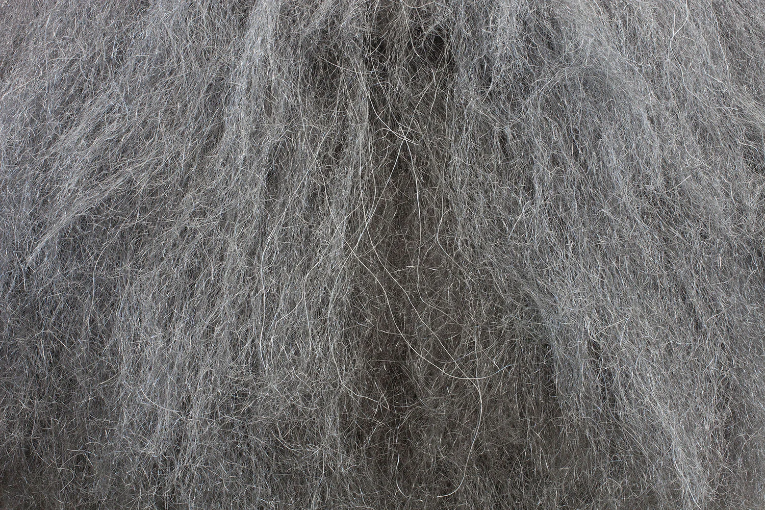 Detail of the steel wool sculpture ‘Crowd-Pleaser’