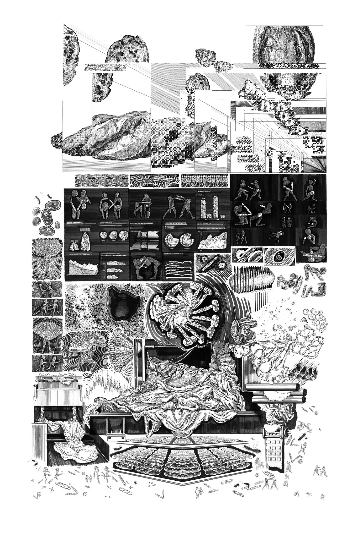 ‘ECONOMY OF MEANS’ ( act 2 ), archival print, 44 x 66 inches
