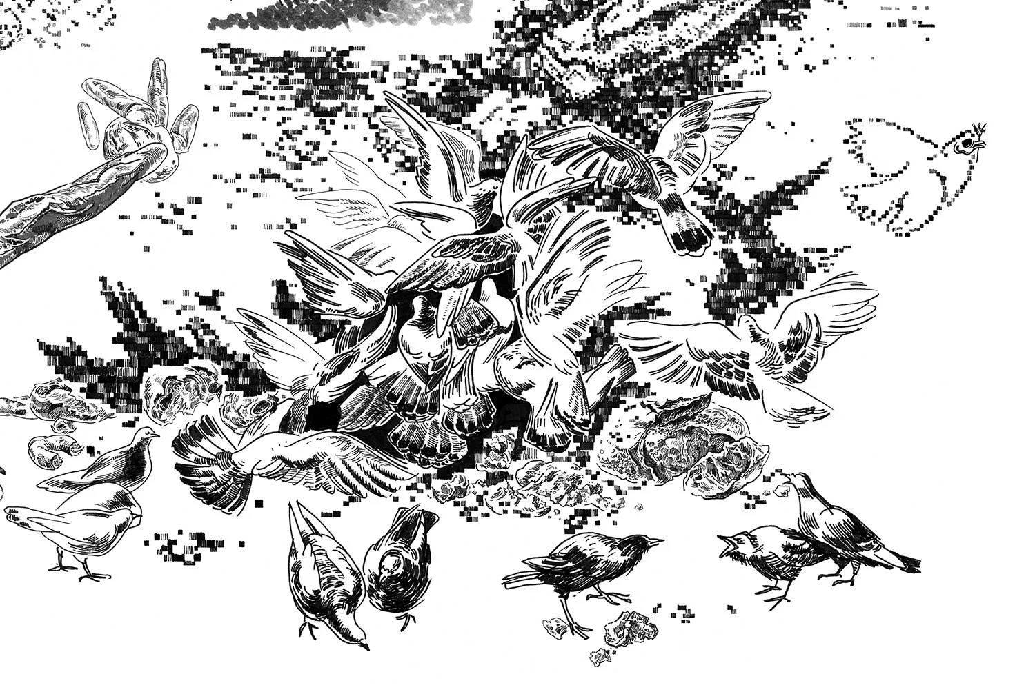 Detail from ‘ECONOMY OF MEANS’ (act 1)