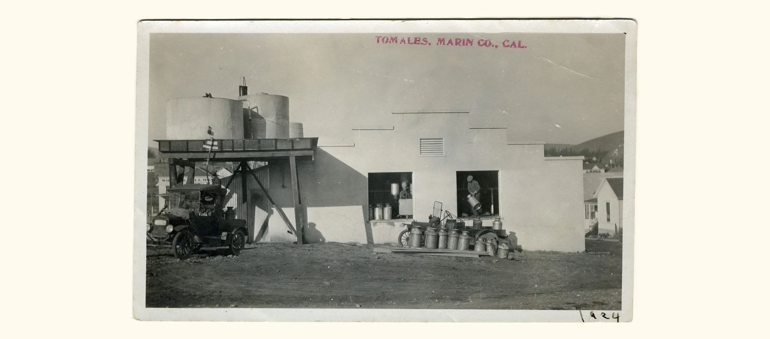 New Sonoma Creamery, Tomales (1924)