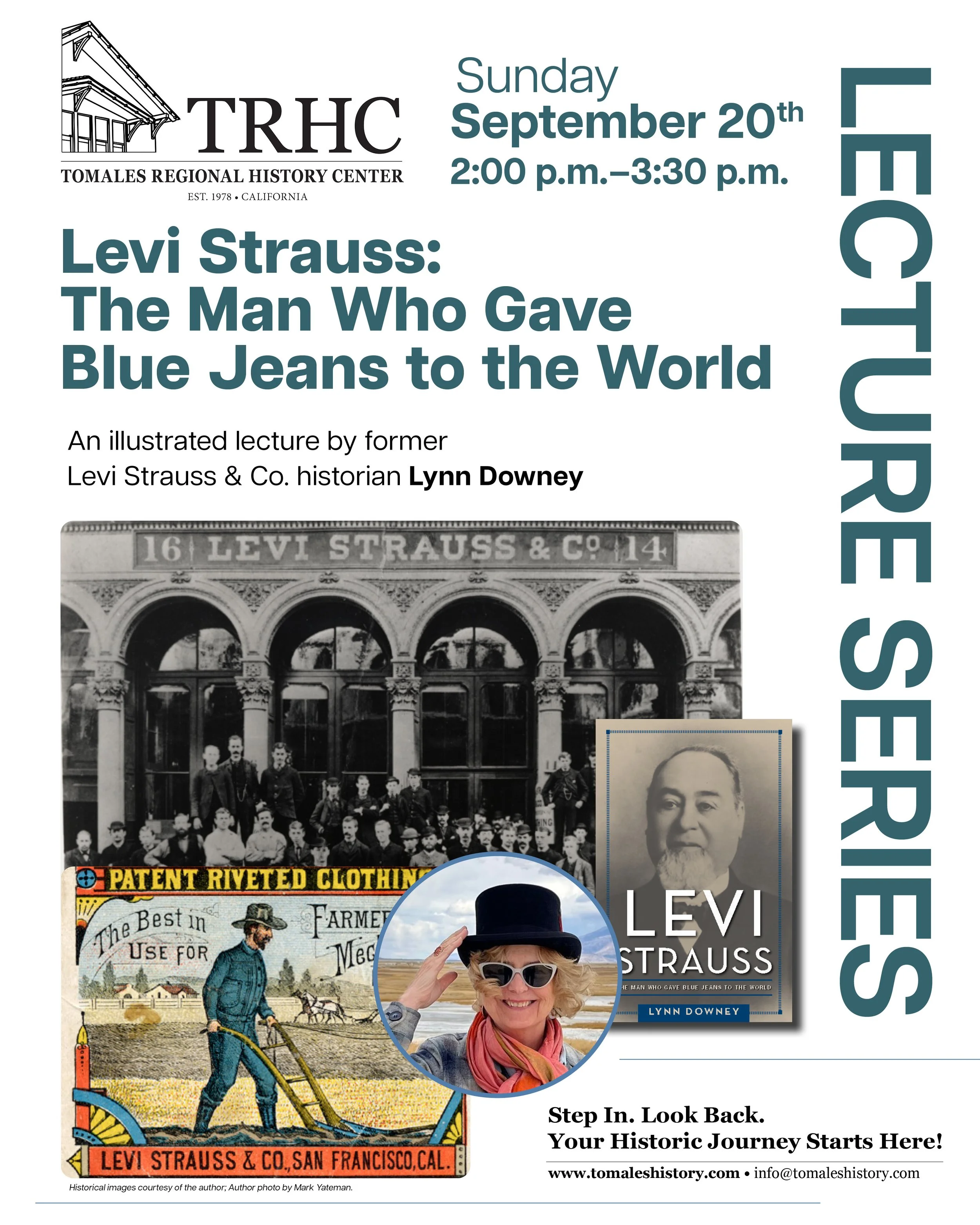 TRHC Lecture Series: Levi Strauss — The Man Who Gave Blue Jeans to the World