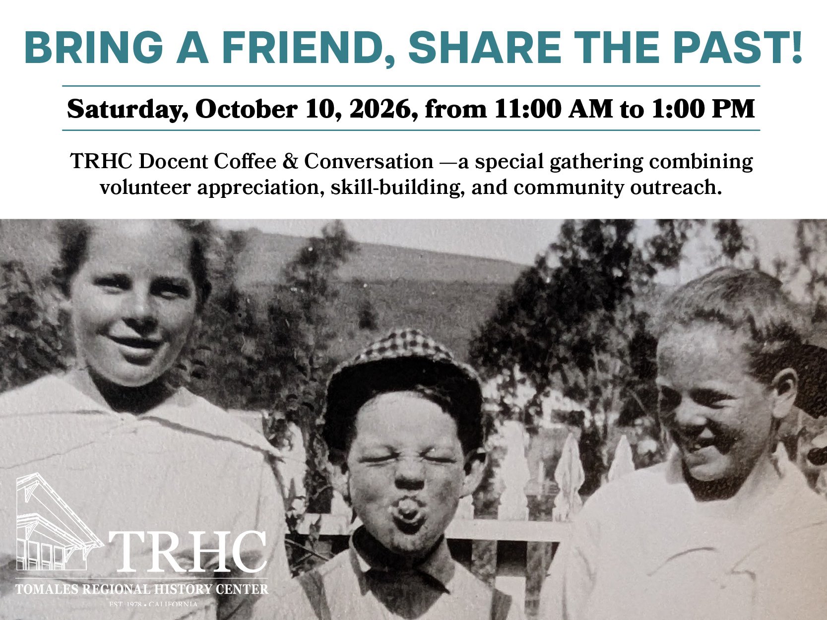 Bring a Friend, Share the Past