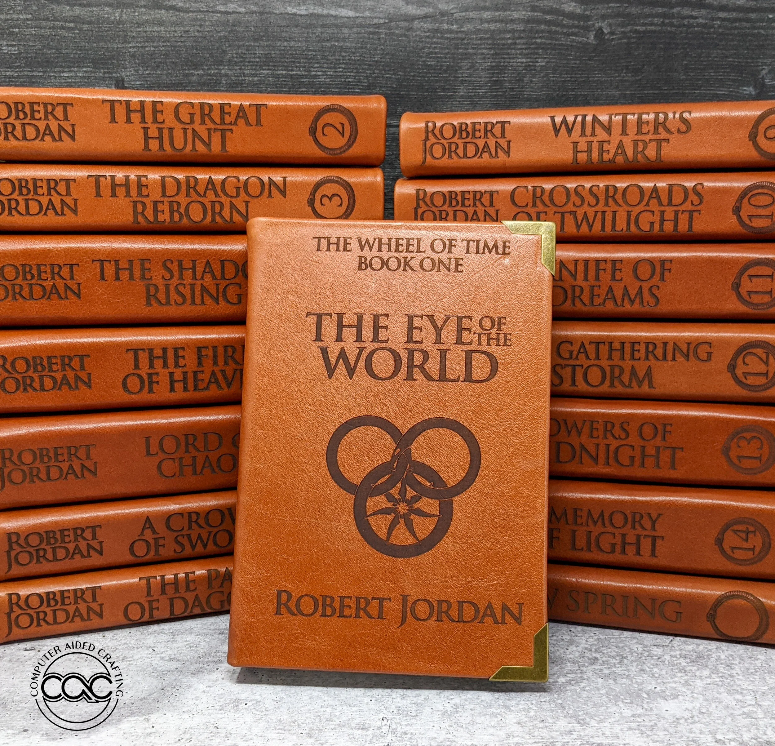 The Wheel of Time Complete Epic series leather bound — Computer Aided