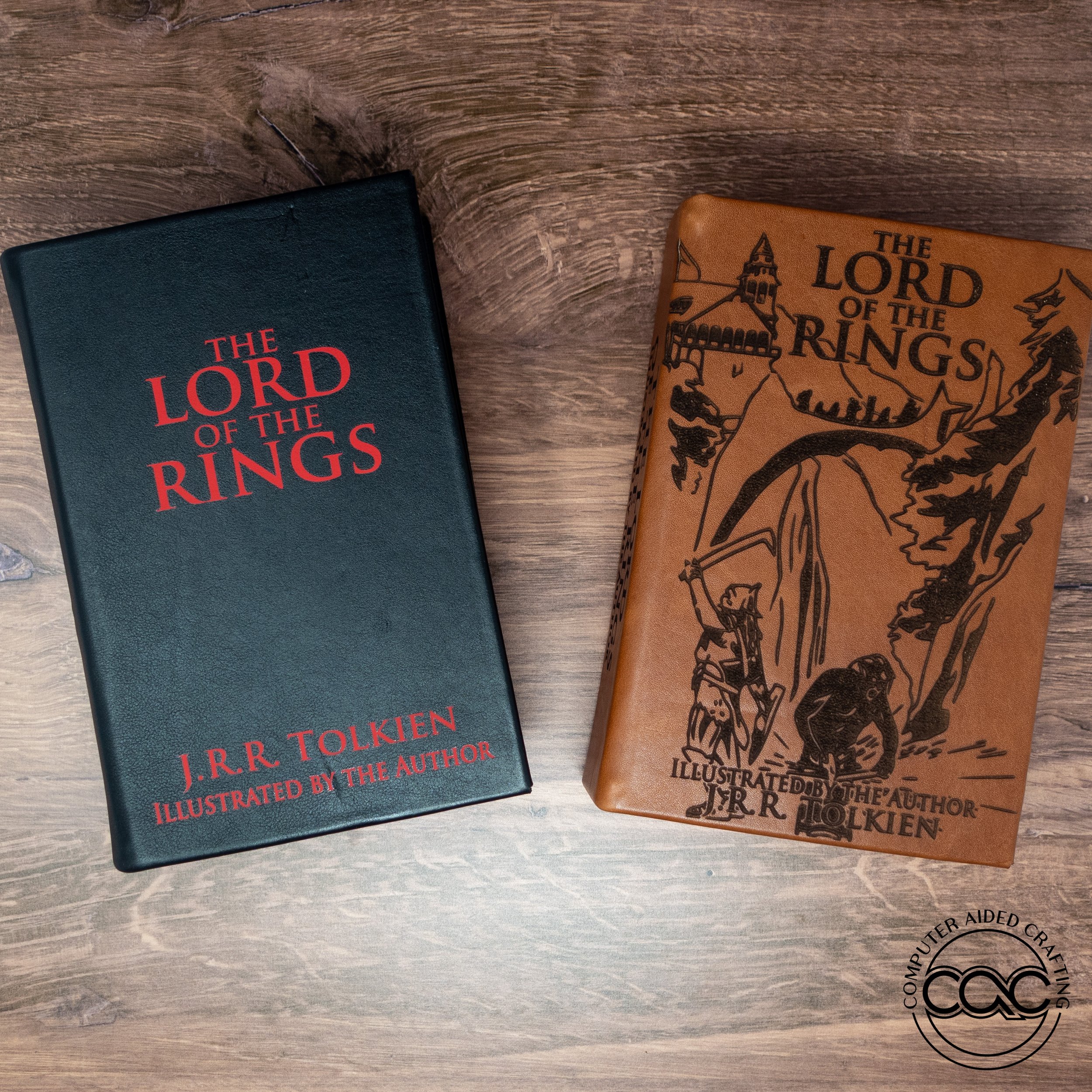 høg smeltet dominere Leather Bound Lord of the Rings Illustrated — Computer Aided Crafting