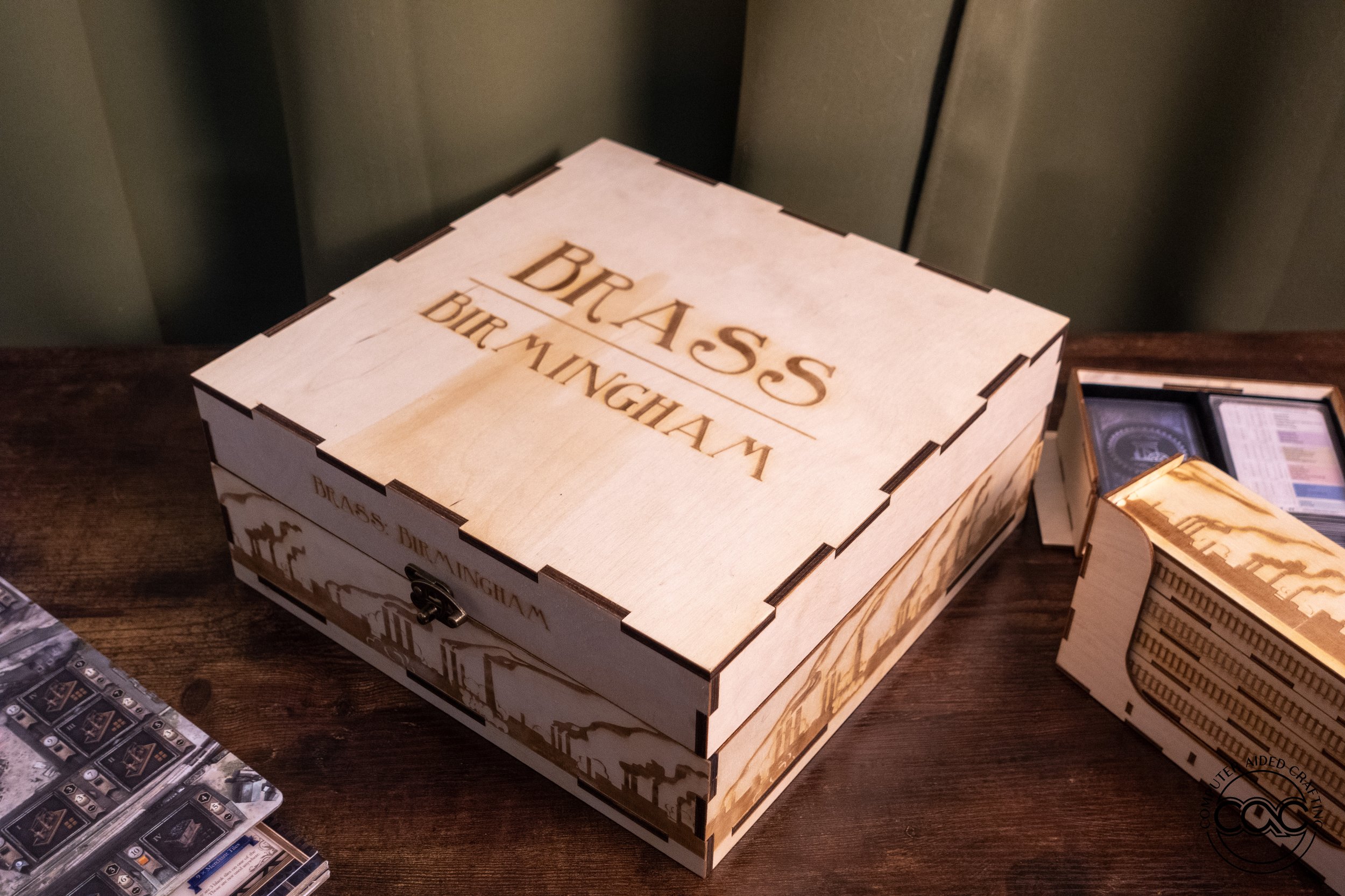 Brass: Birmingham or Lancashire Game Box and Organization system — Computer  Aided Crafting