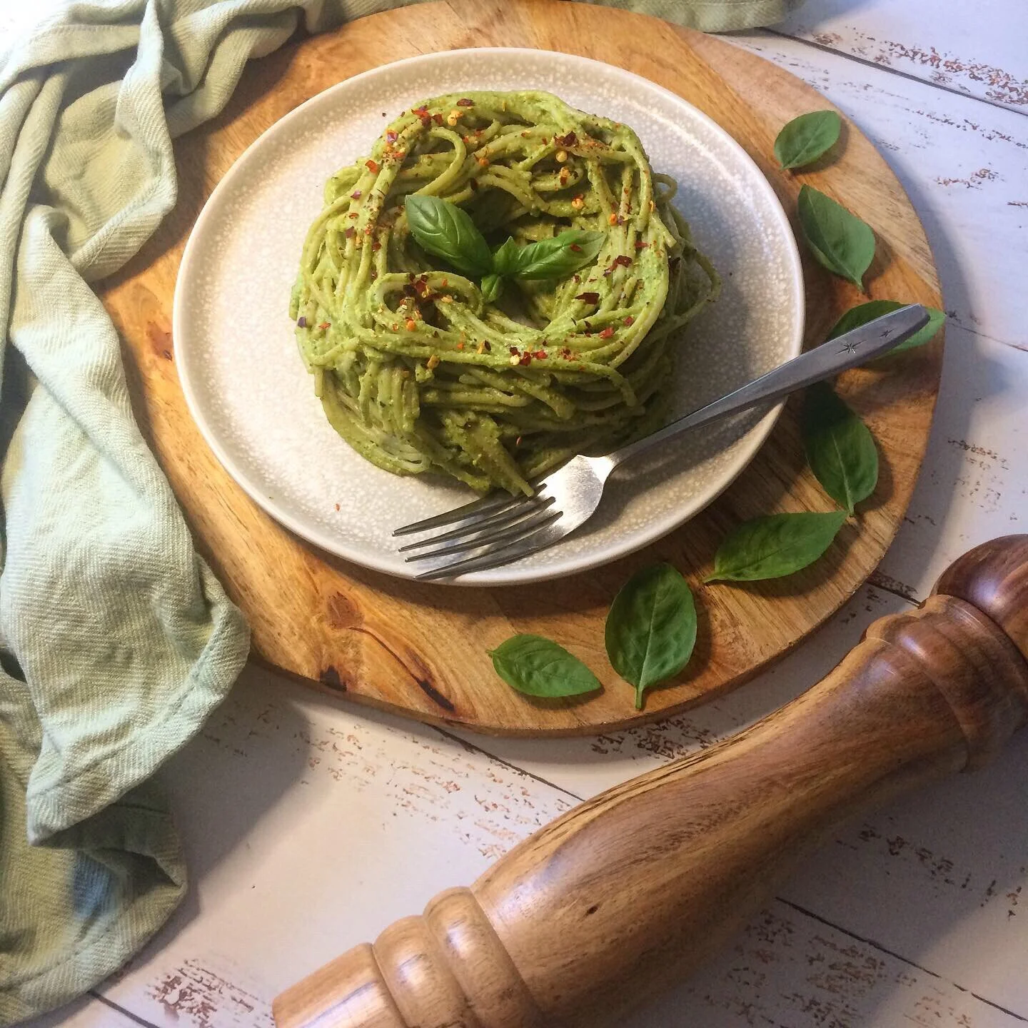 Supergreen Pesto Pasta