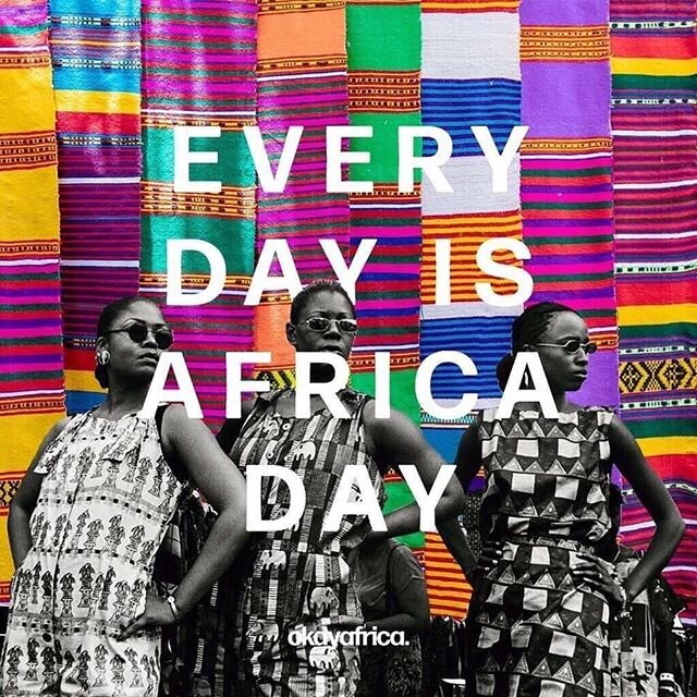 THAT PART 🌍  How&rsquo;d you spend your World Africa Day?