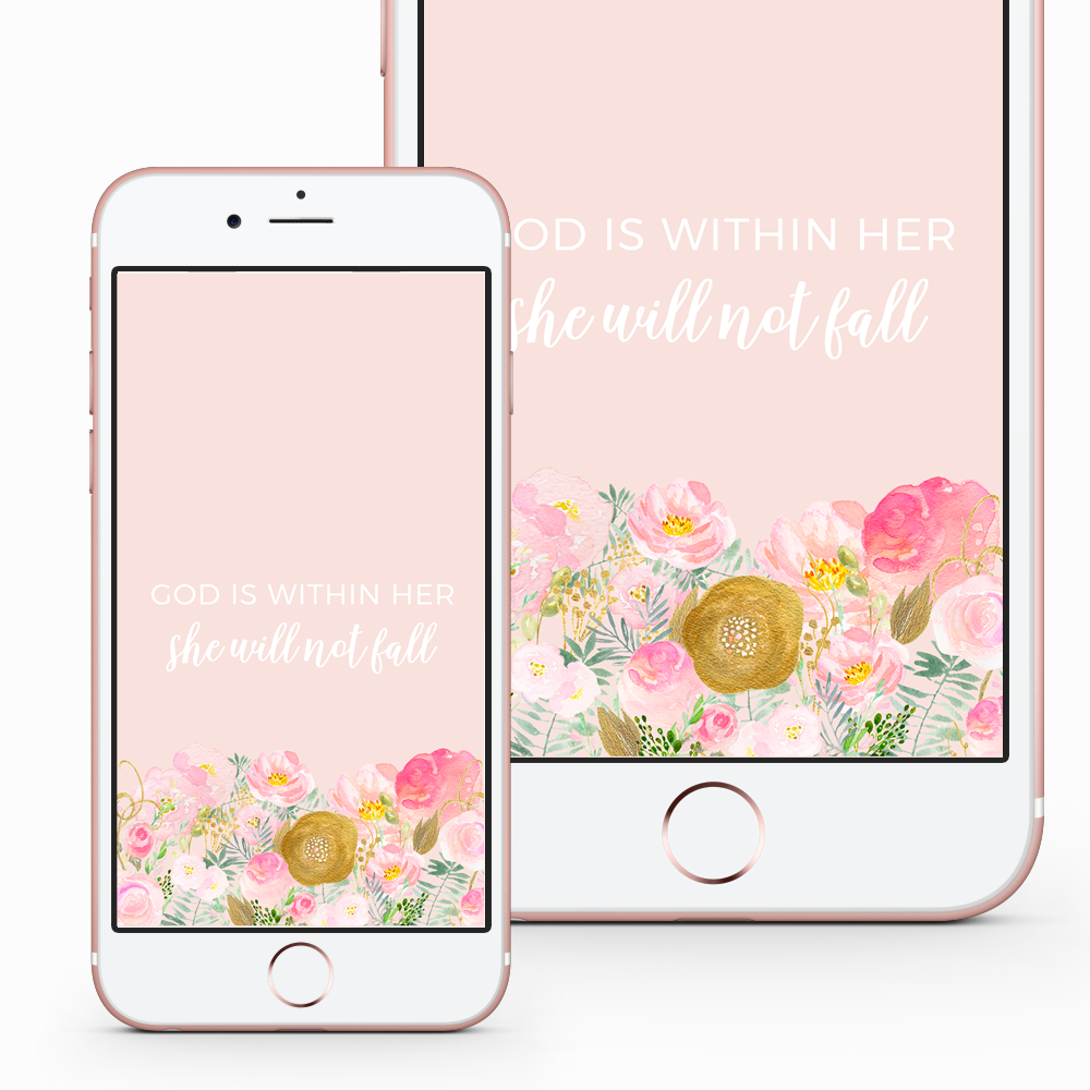 Psalm 46 5 Phone Lock Screen Wallpaper Becky Peter